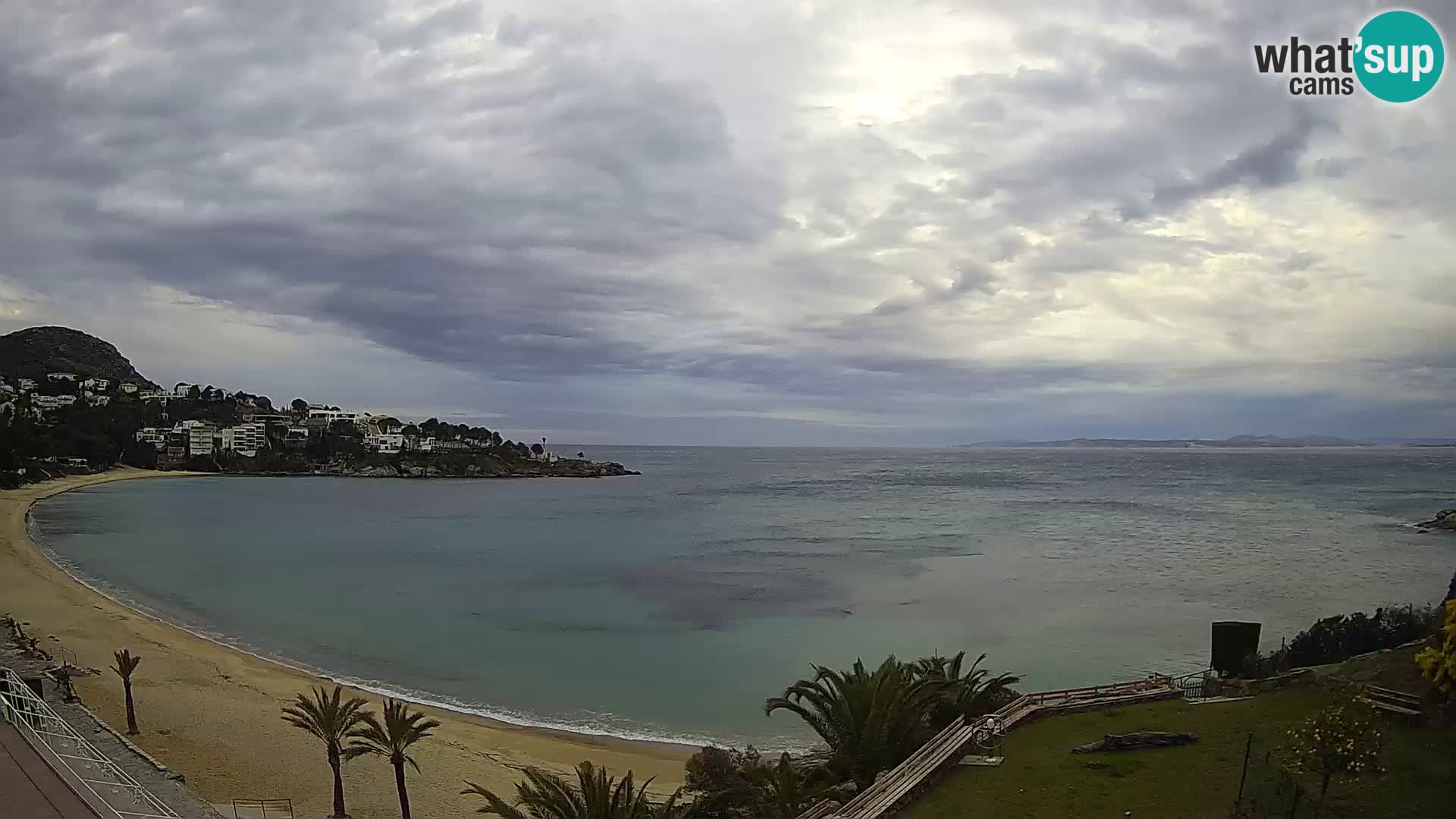 Platja de l’Almadrava Spiaggia Live Webcam Roses – Costa Brava – Spagna