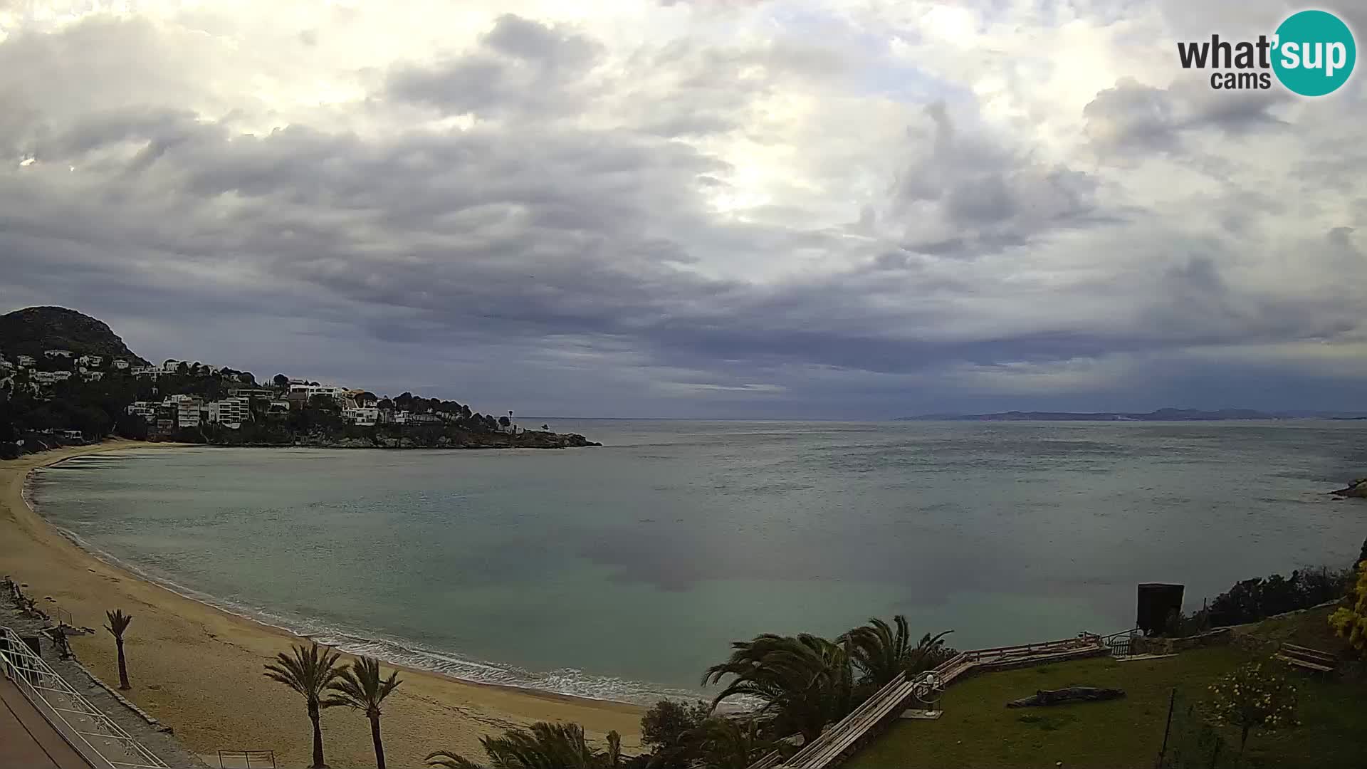 Platja de l’Almadrava Spiaggia Live Webcam Roses – Costa Brava – Spagna