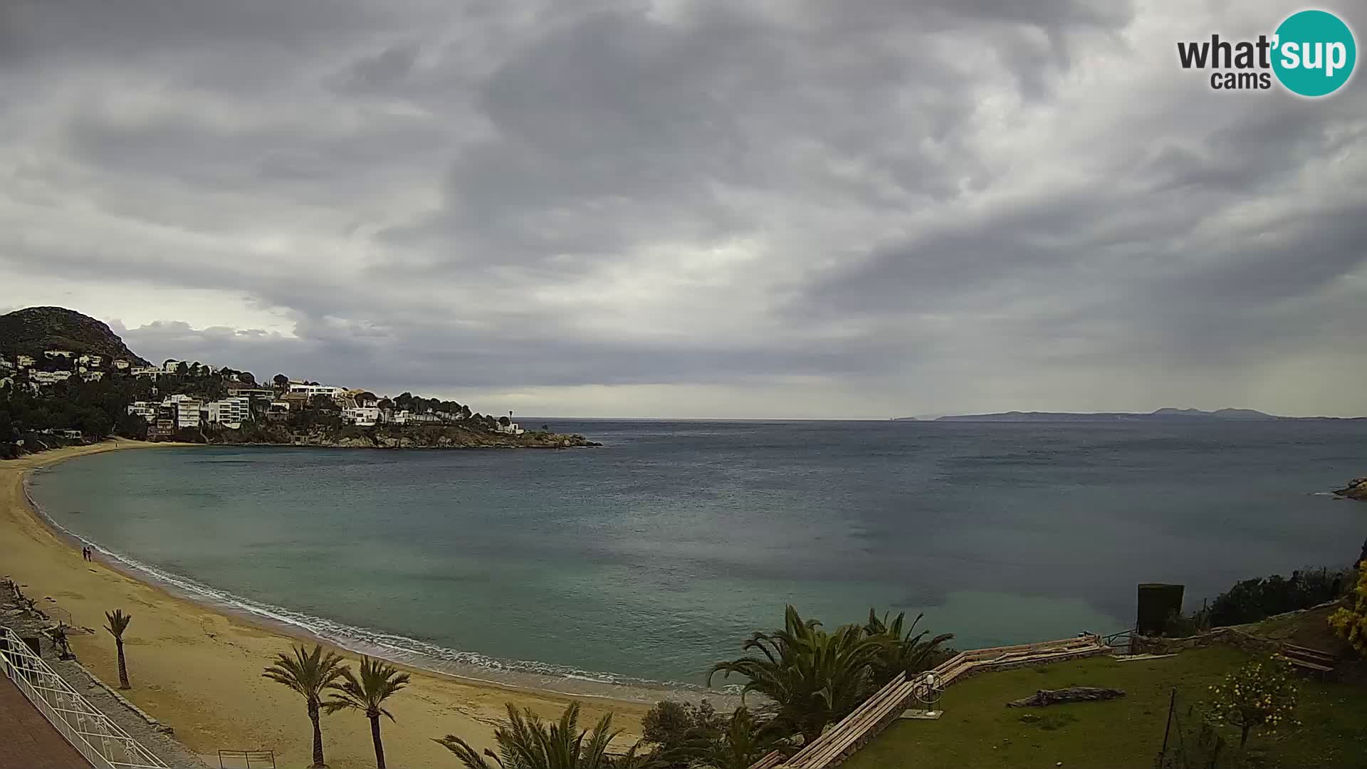 Playa de l’Almadrava camera en vivo Roses – Costa Brava – Espana