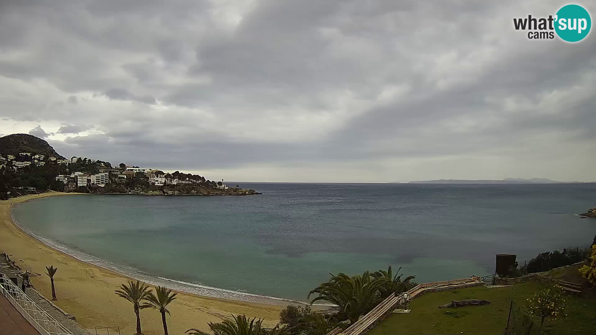 Plage de l’Almadrava Livecam Roses – Costa Brava – Espagne