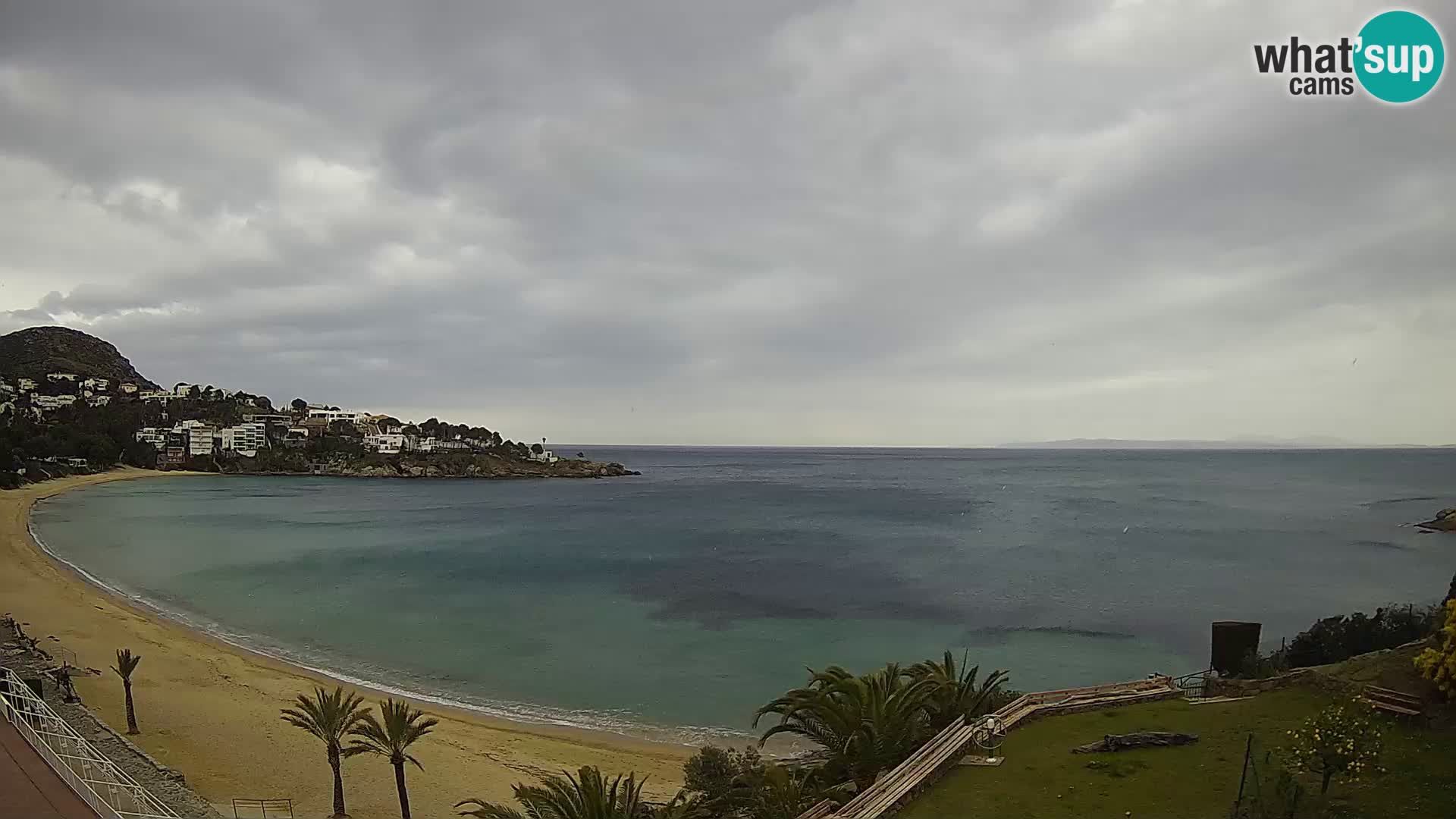 Platja de l’Almadrava Spiaggia Live Webcam Roses – Costa Brava – Spagna