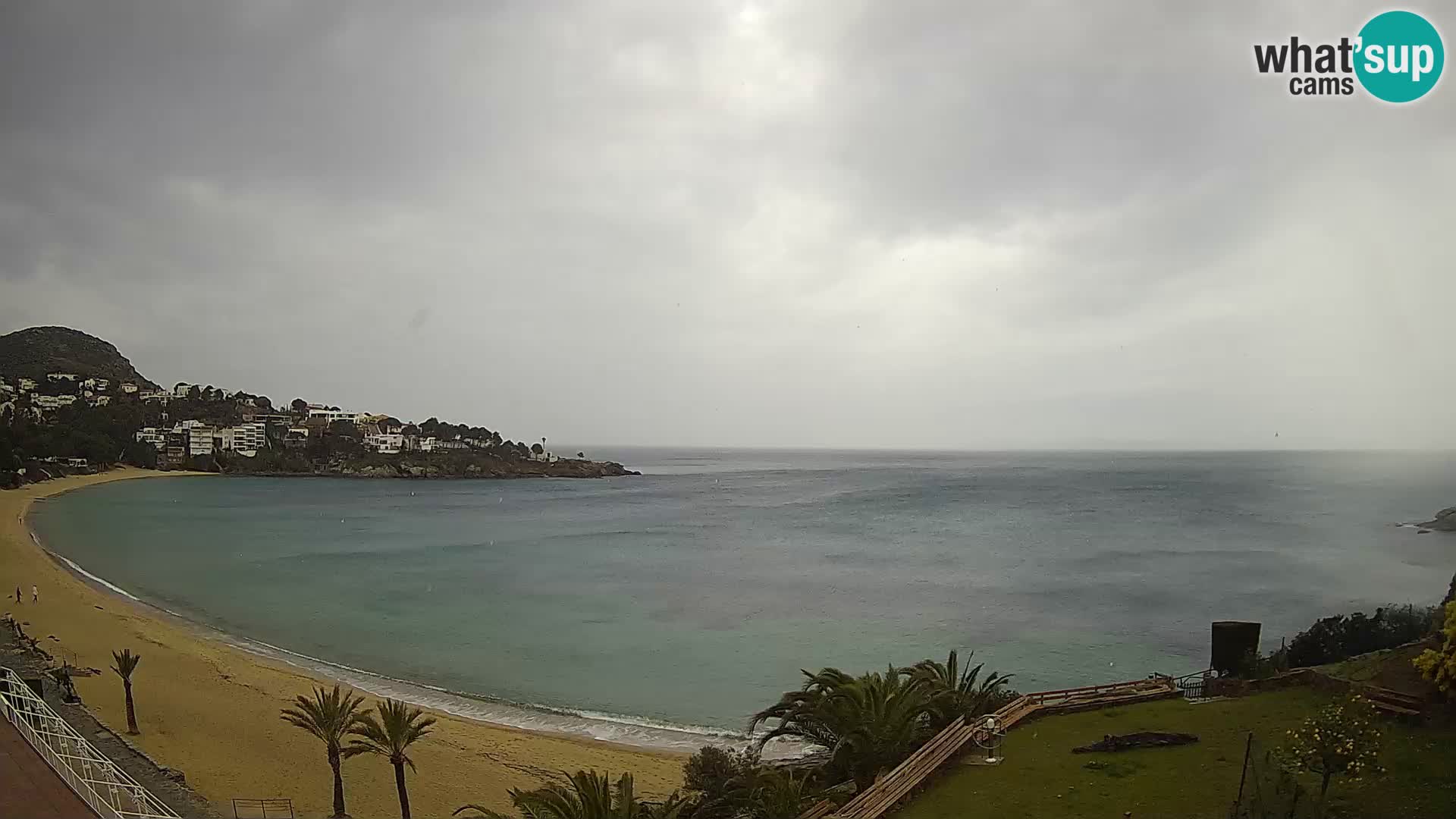 Plage de l’Almadrava Livecam Roses – Costa Brava – Espagne