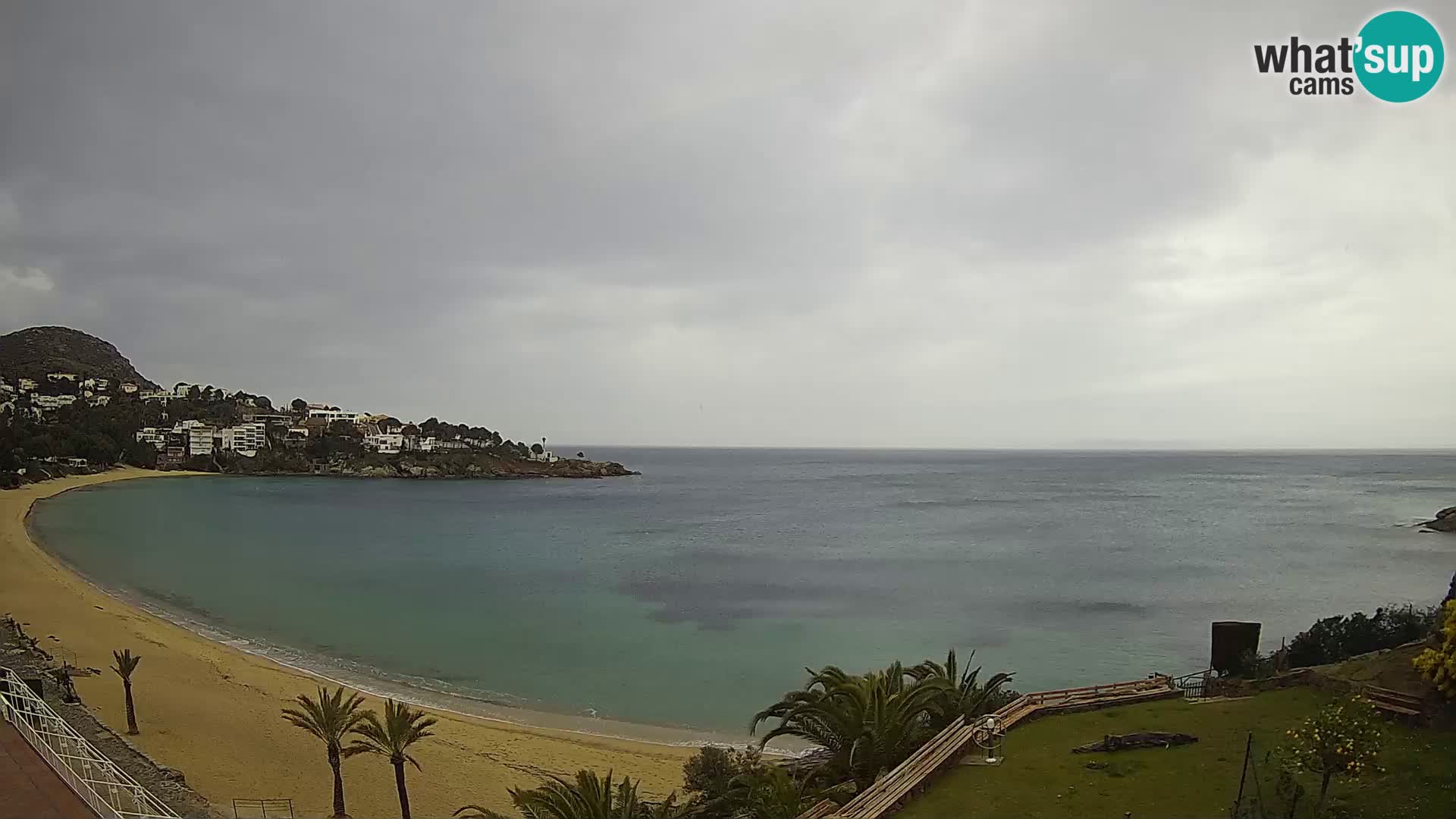 Plage de l’Almadrava Livecam Roses – Costa Brava – Espagne