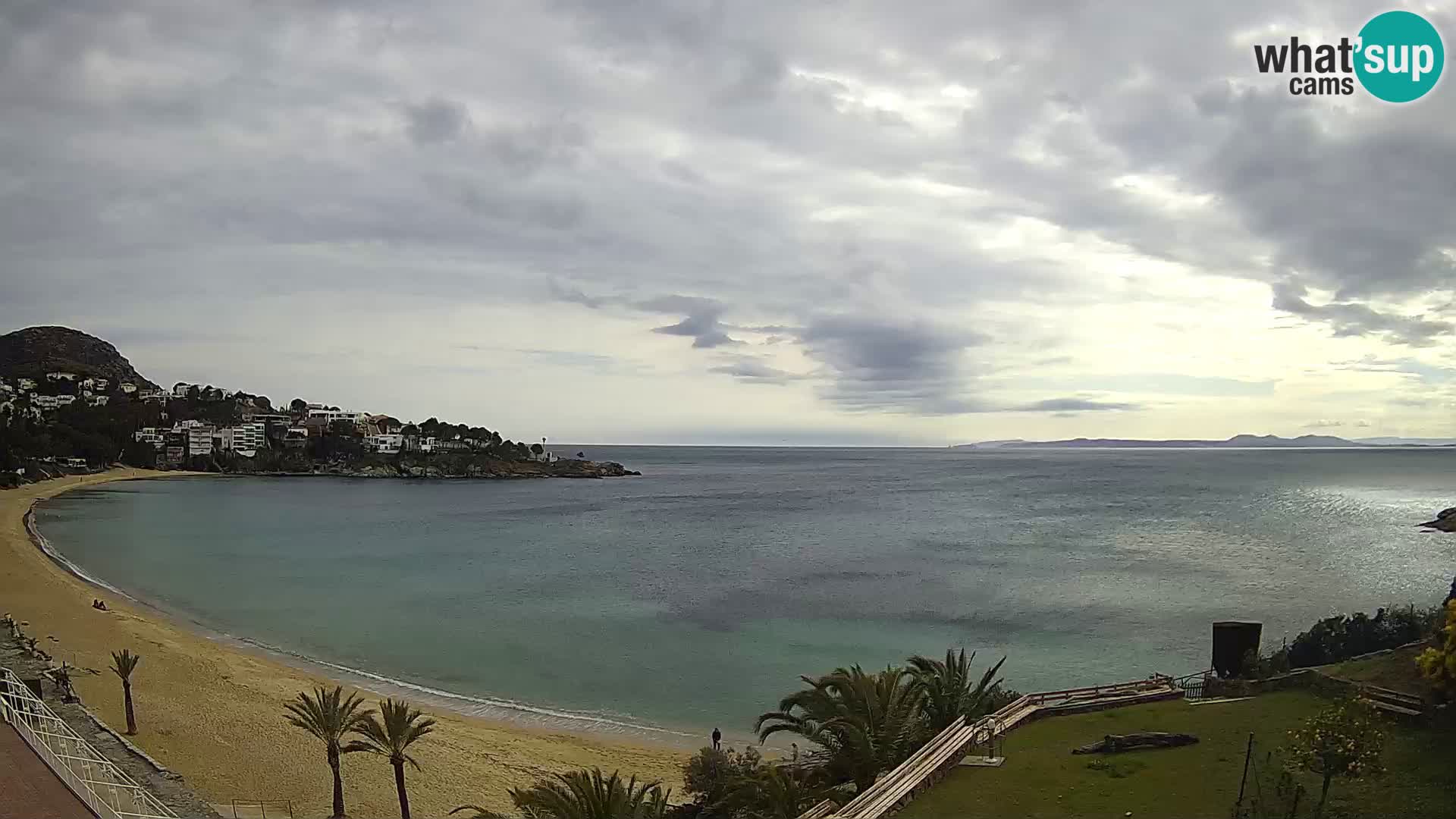 Platja de l’Almadrava Spiaggia Live Webcam Roses – Costa Brava – Spagna