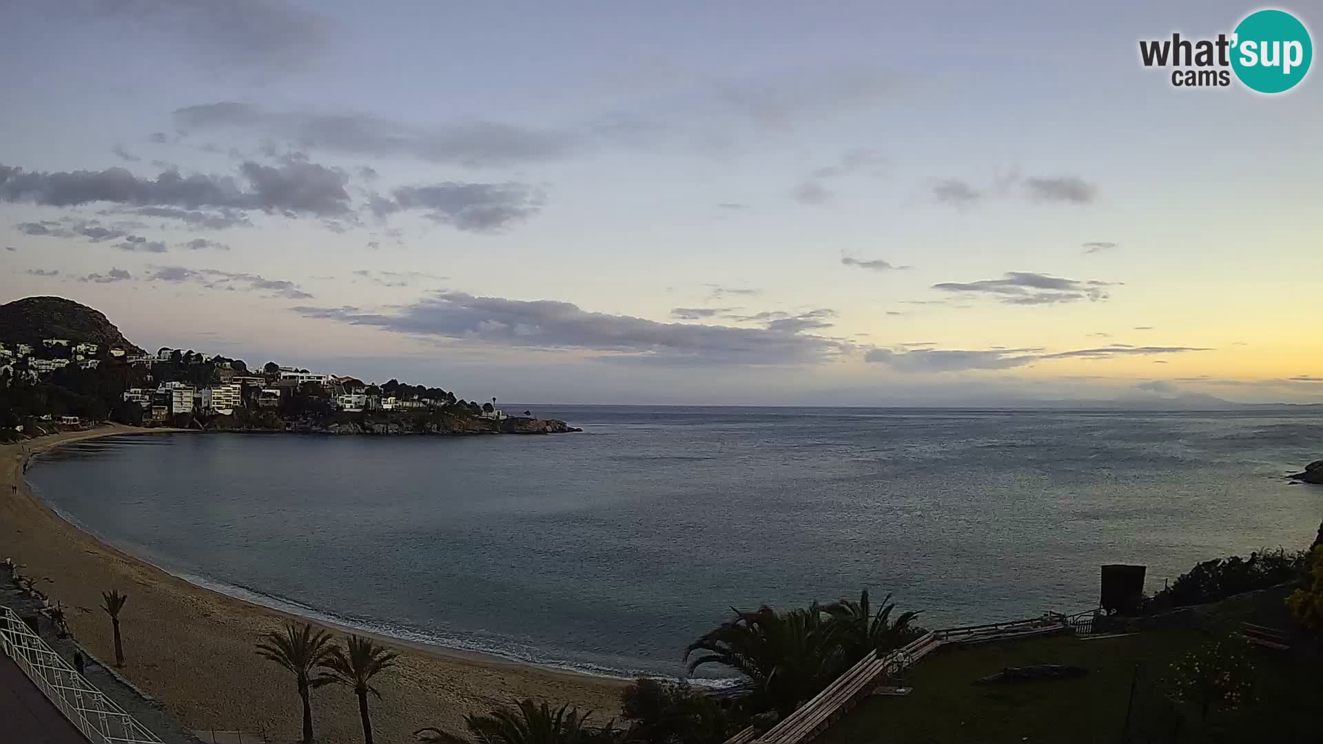 Platja de l’Almadrava Spiaggia Live Webcam Roses – Costa Brava – Spagna