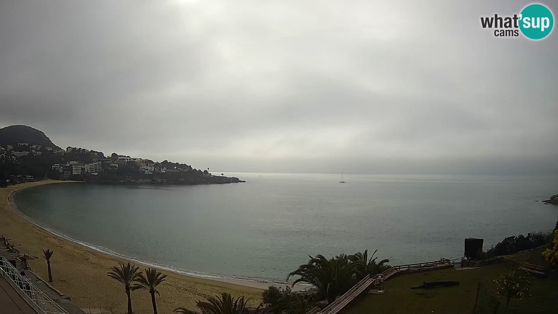 Plage de l’Almadrava Livecam Roses – Costa Brava – Espagne