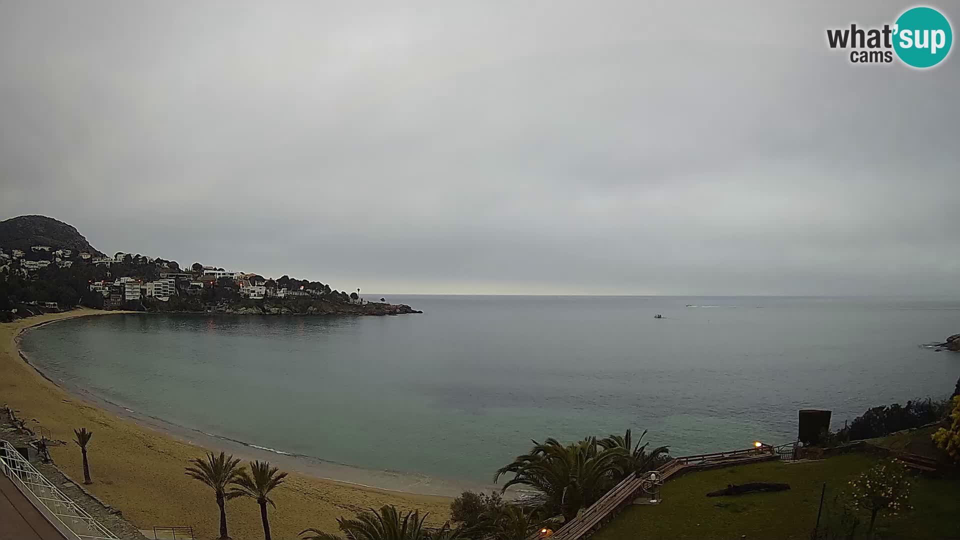 Plaža de l’Almadrava Spletna kamera Roses – Costa Brava – Španija