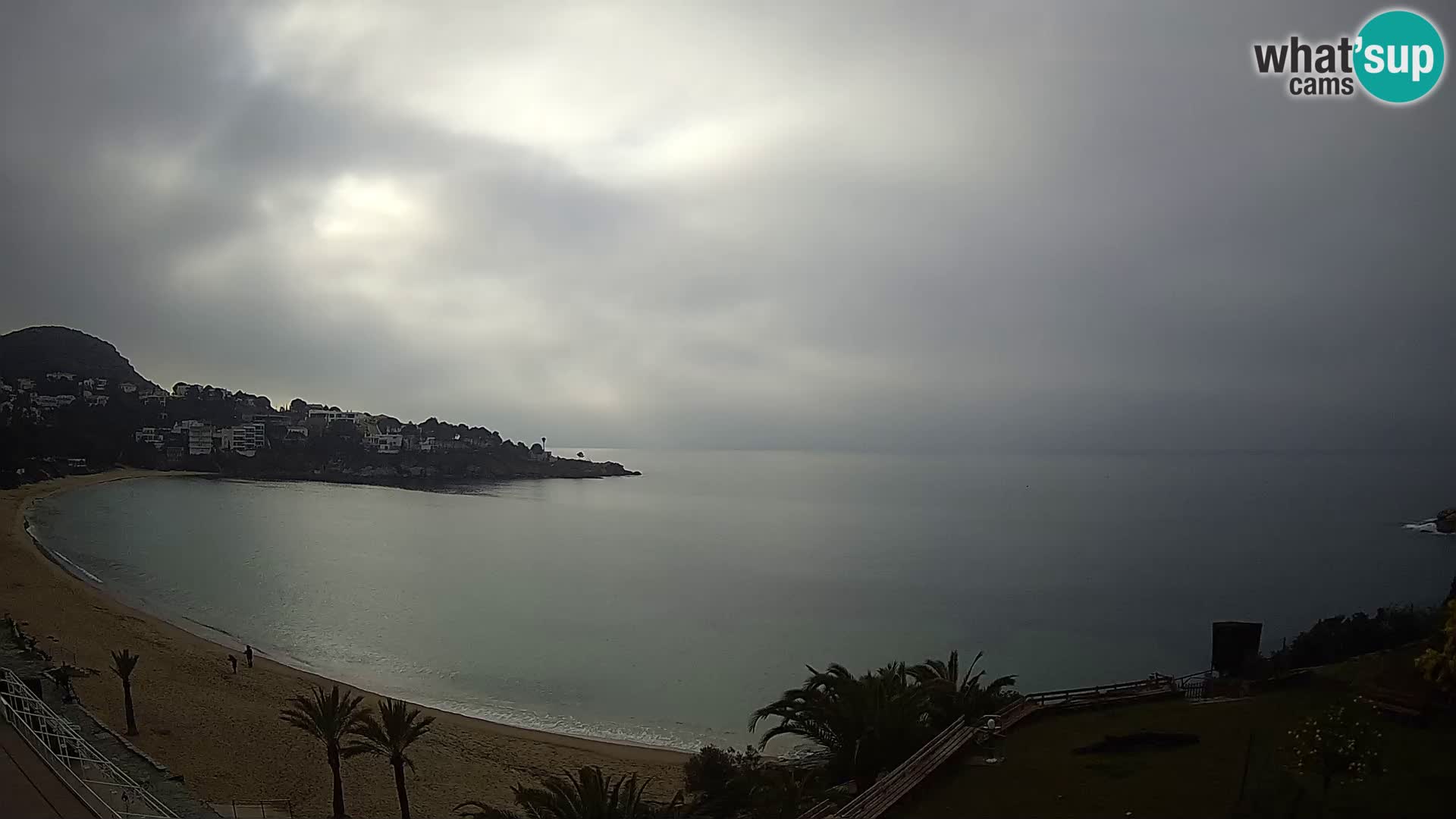 Playa de l’Almadrava camera en vivo Roses – Costa Brava – Espana