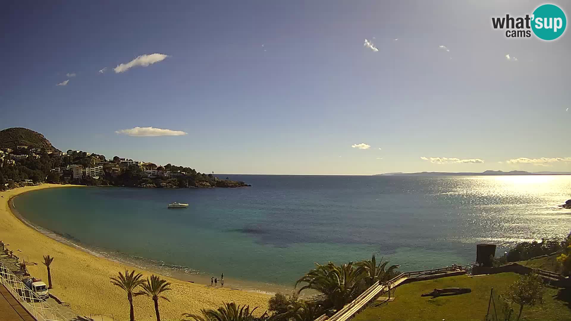 Playa de l’Almadrava camera en vivo Roses – Costa Brava – Espana