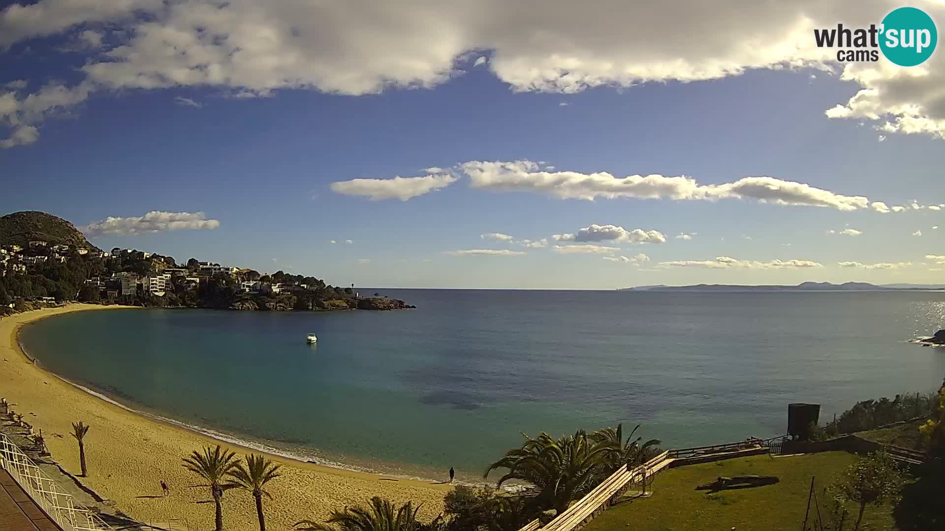 Plage de l’Almadrava Livecam Roses – Costa Brava – Espagne