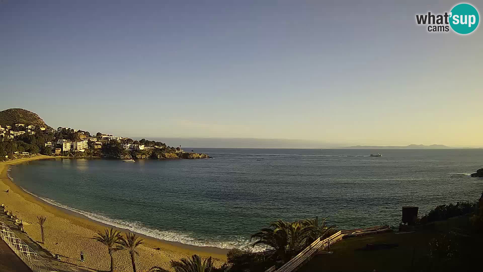 Plaža de l’Almadrava Spletna kamera Roses – Costa Brava – Španija