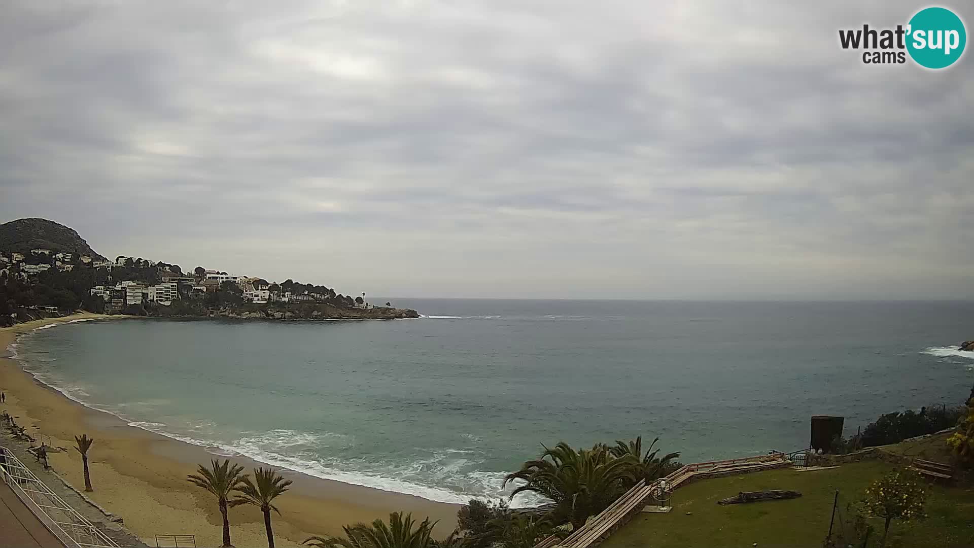 Plage de l’Almadrava Livecam Roses – Costa Brava – Espagne