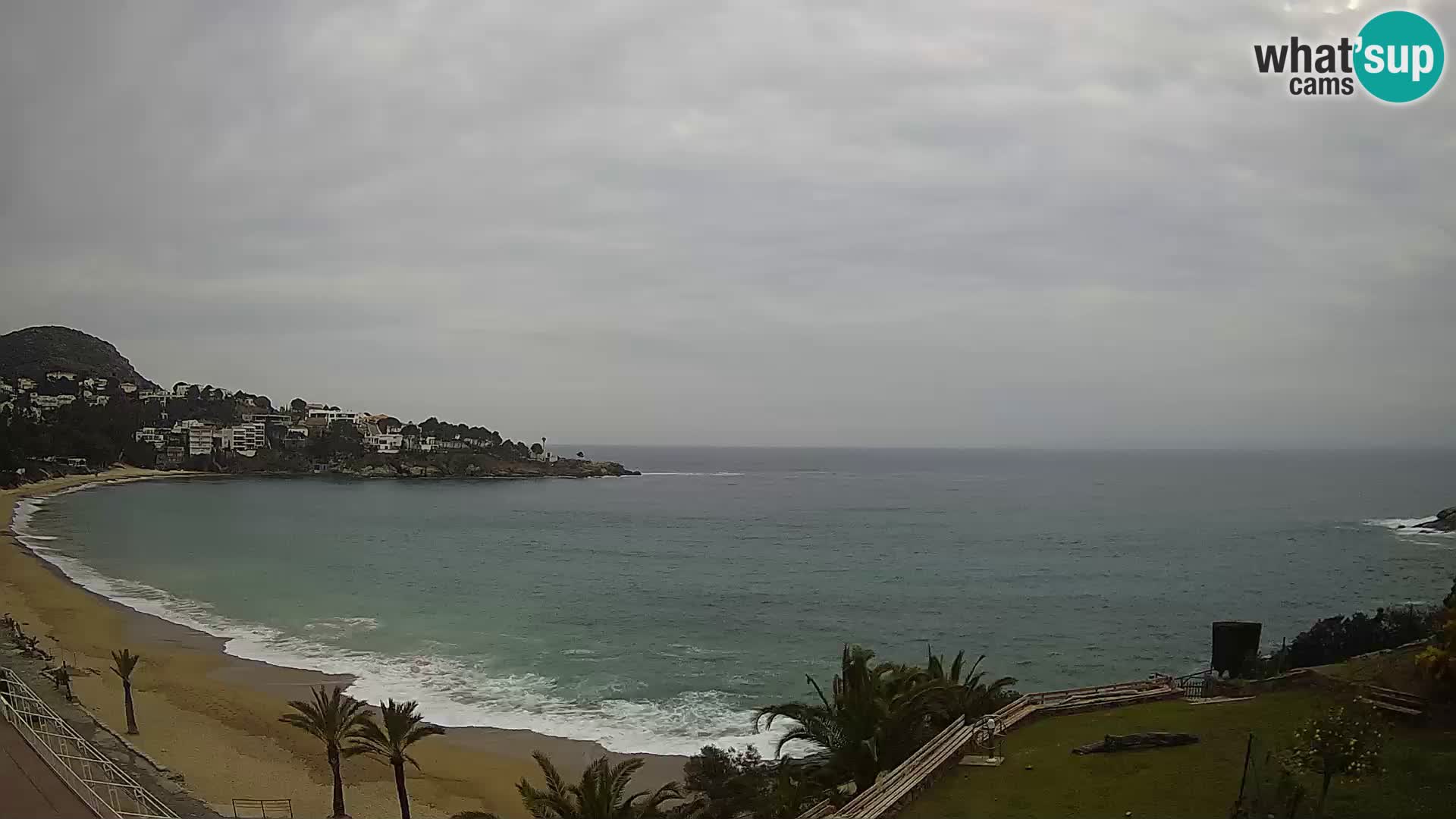 Plage de l’Almadrava Livecam Roses – Costa Brava – Espagne