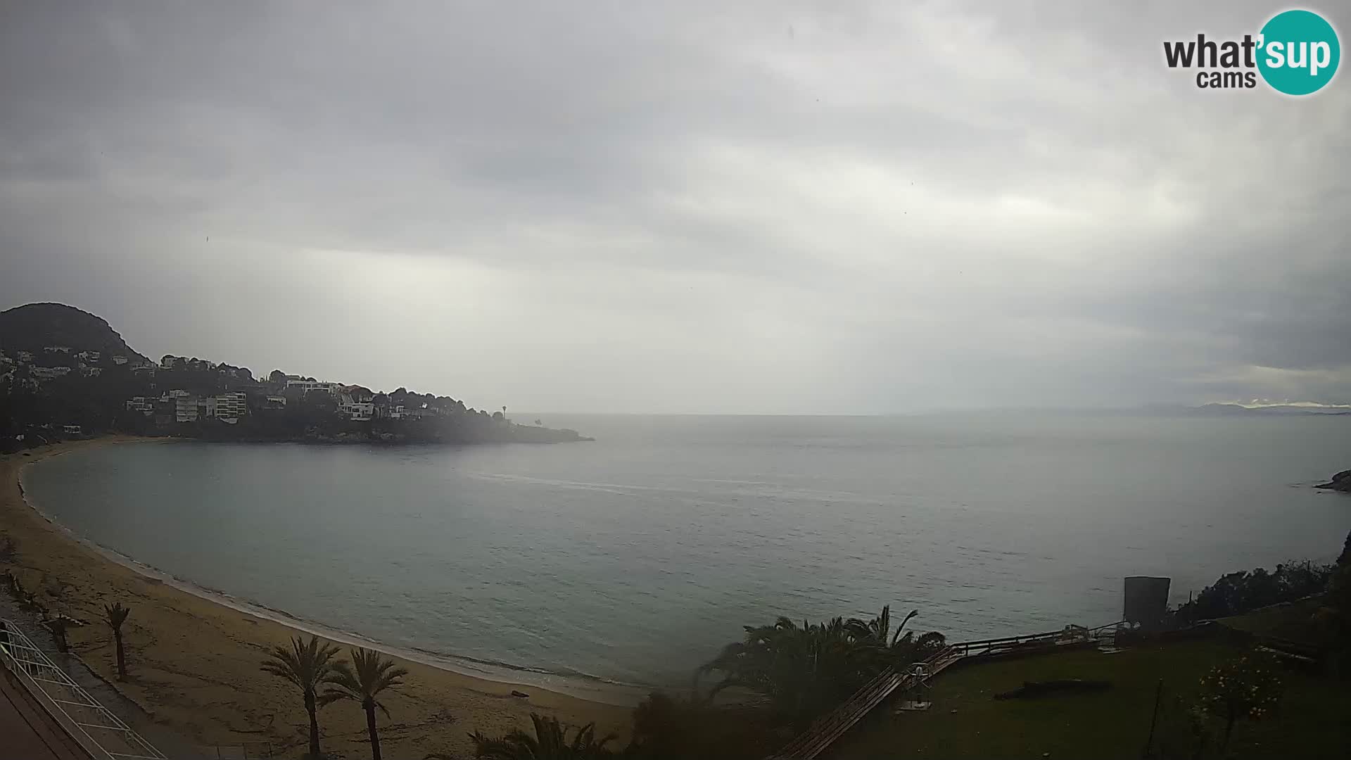 Platja de l’Almadrava Spiaggia Live Webcam Roses – Costa Brava – Spagna