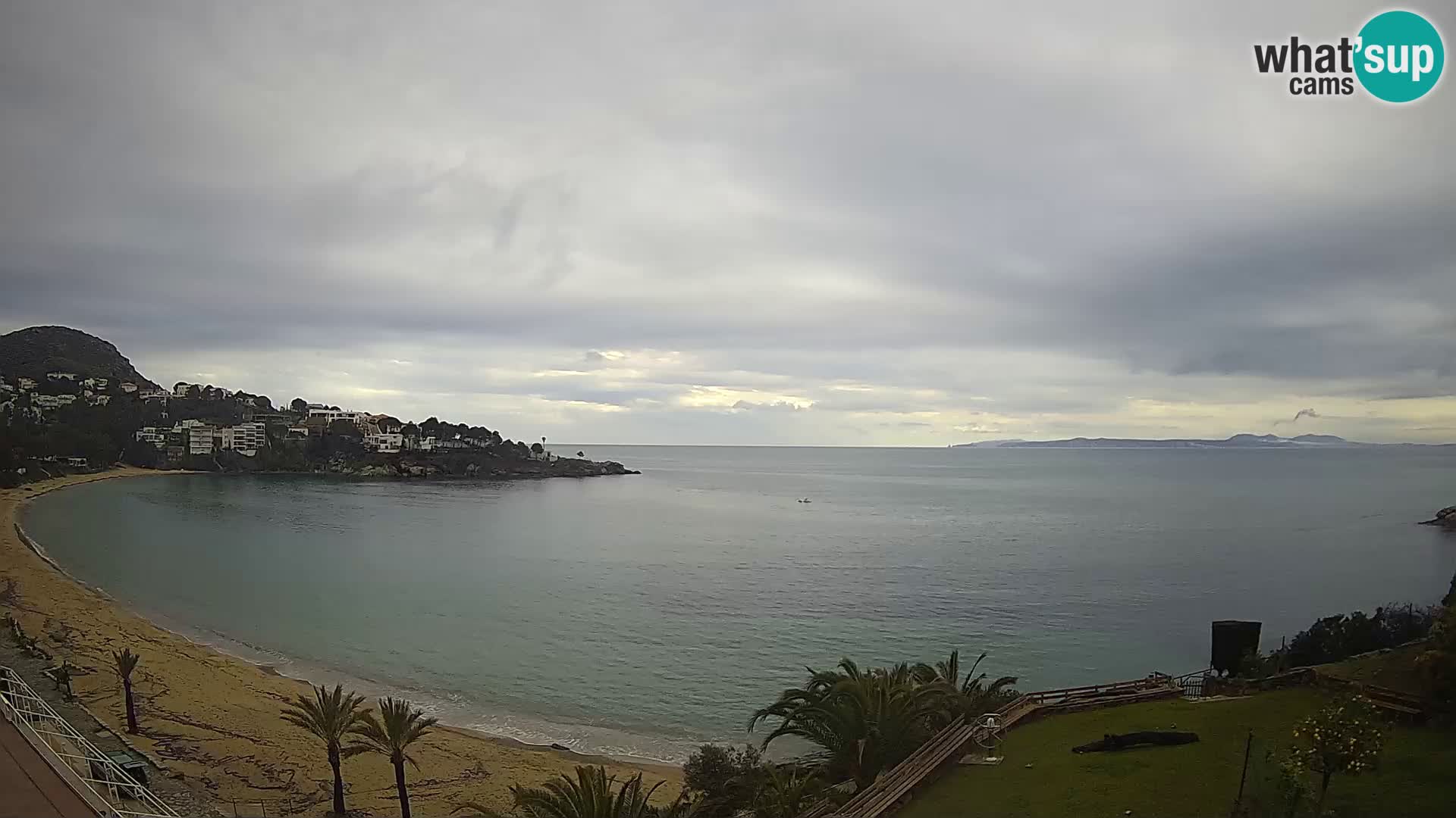 Plage de l’Almadrava Livecam Roses – Costa Brava – Espagne