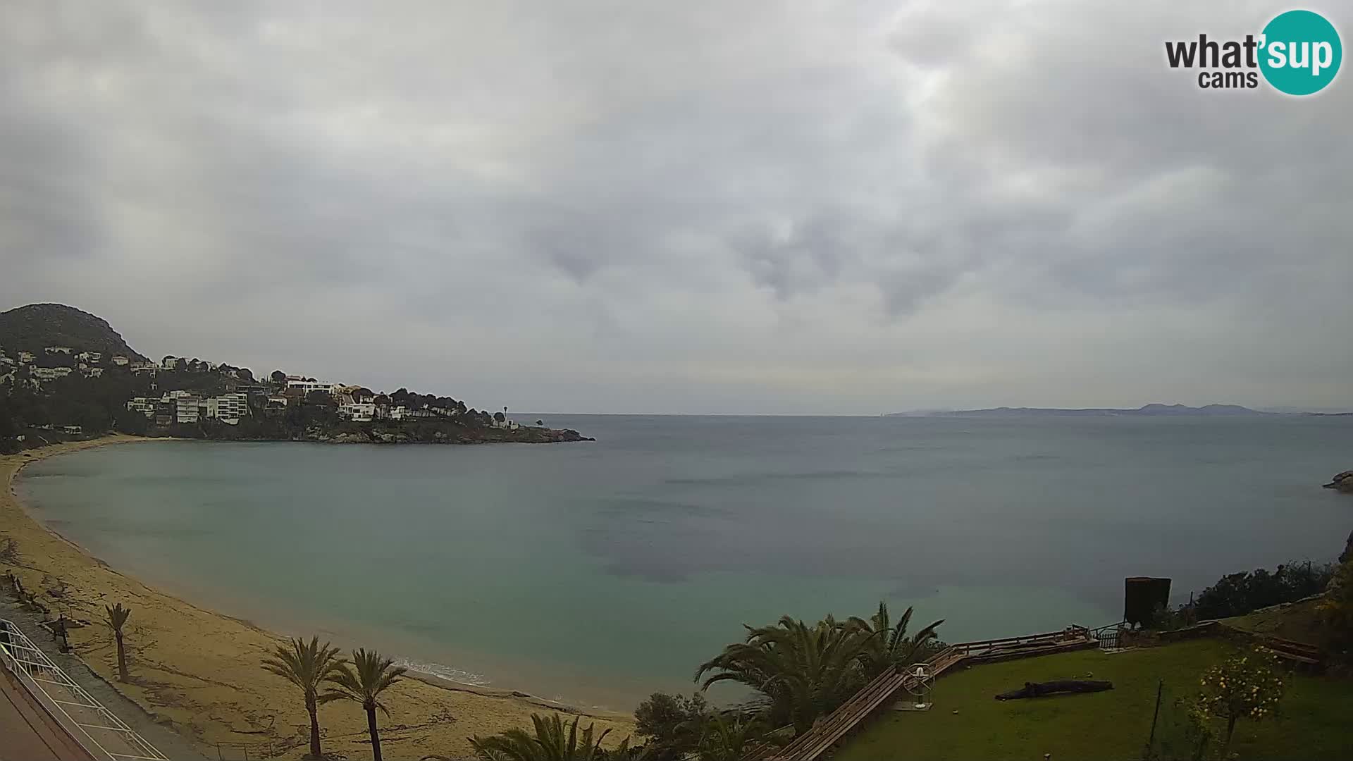 Plaža de l’Almadrava Spletna kamera Roses – Costa Brava – Španija