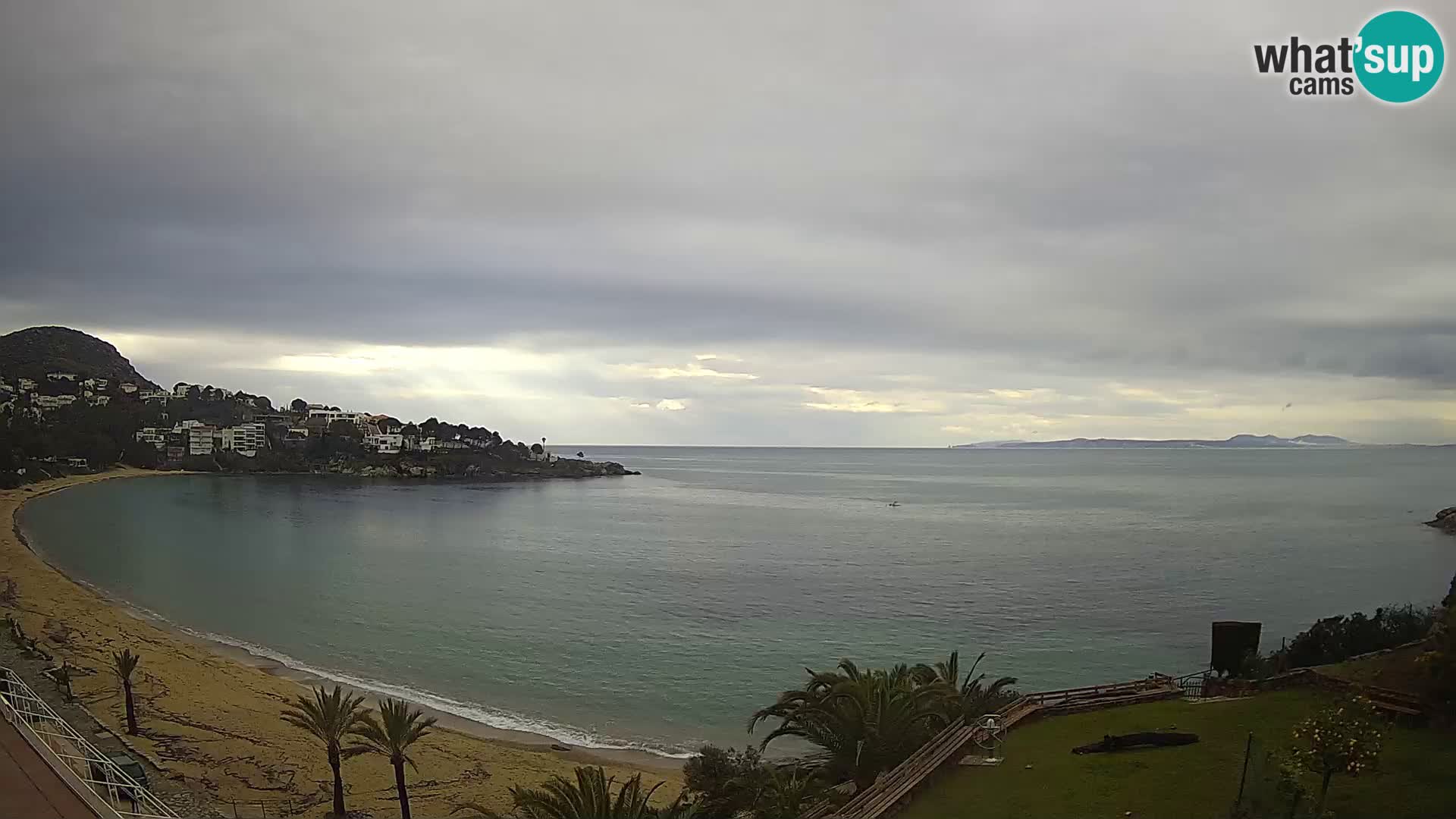 Plage de l’Almadrava Livecam Roses – Costa Brava – Espagne