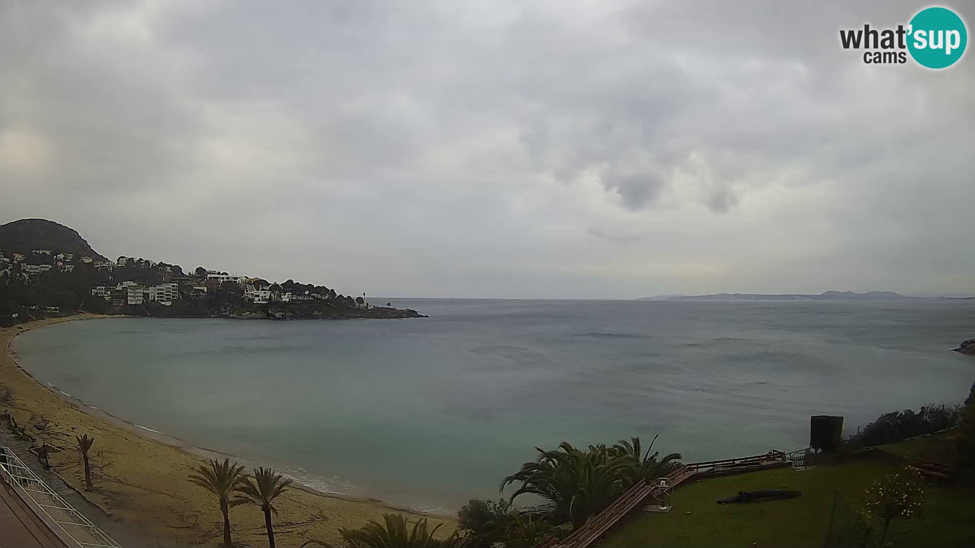 Playa de l’Almadrava camera en vivo Roses – Costa Brava – Espana