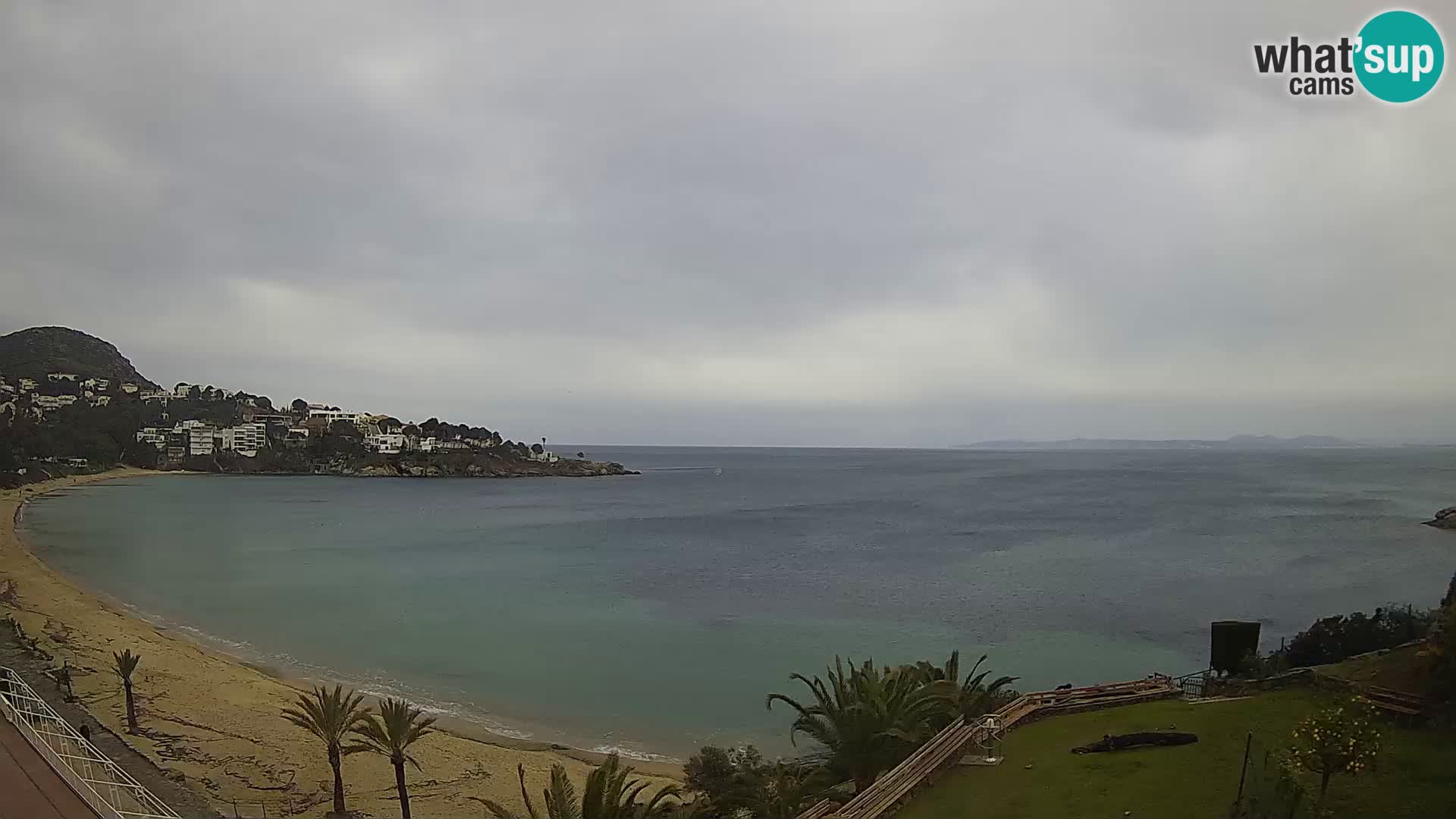 Platja de l’Almadrava Strand Webcam Roses – Costa Brava – Spanien