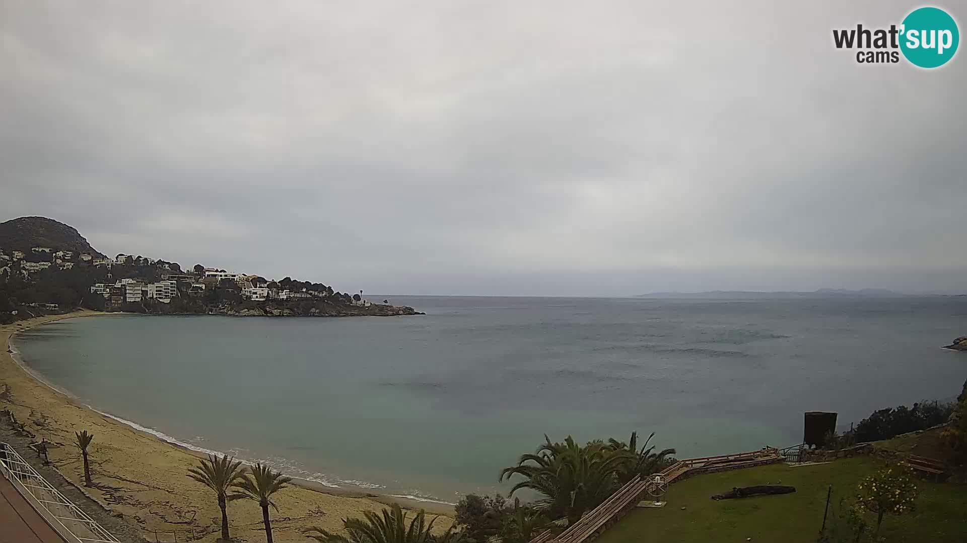 Plaža de l’Almadrava Spletna kamera Roses – Costa Brava – Španija