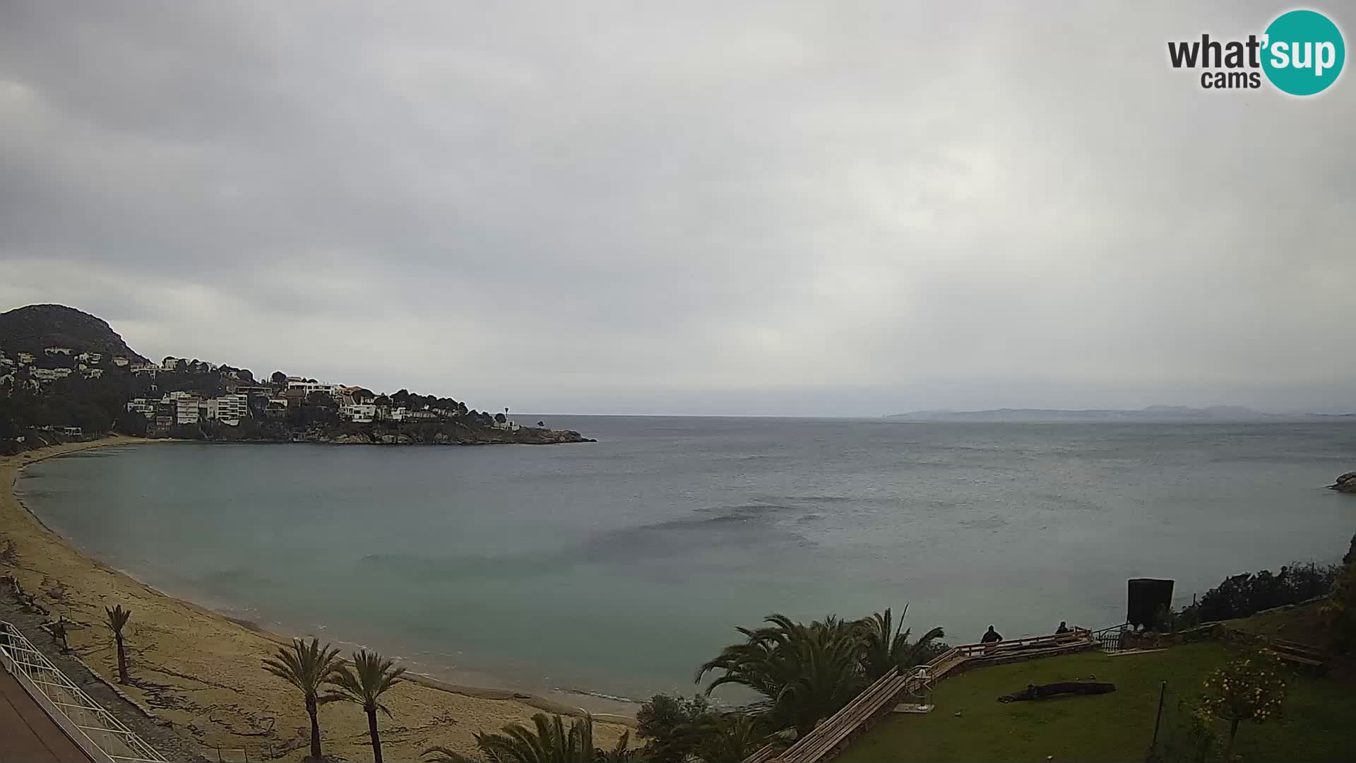 Platja de l’Almadrava Strand Webcam Roses – Costa Brava – Spanien