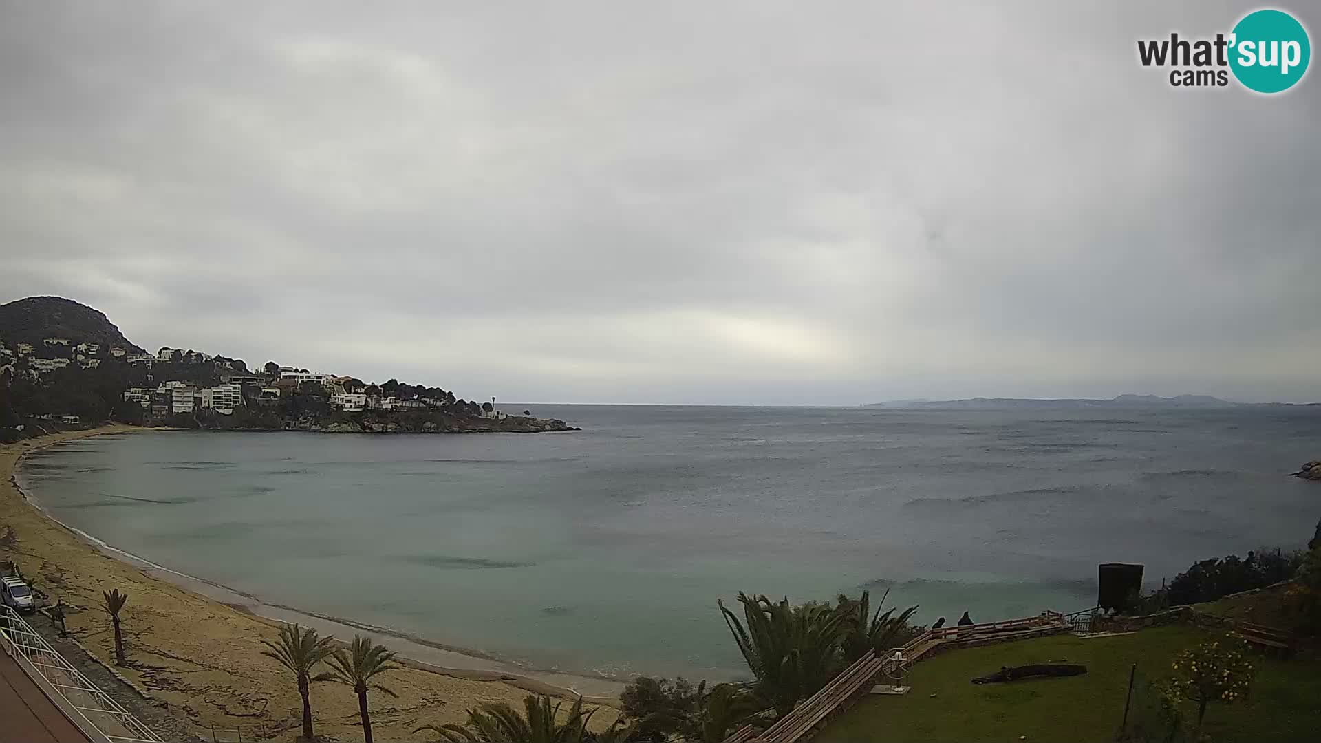 Platja de l’Almadrava beach Live Webcam Roses – Costa Brava – Spain