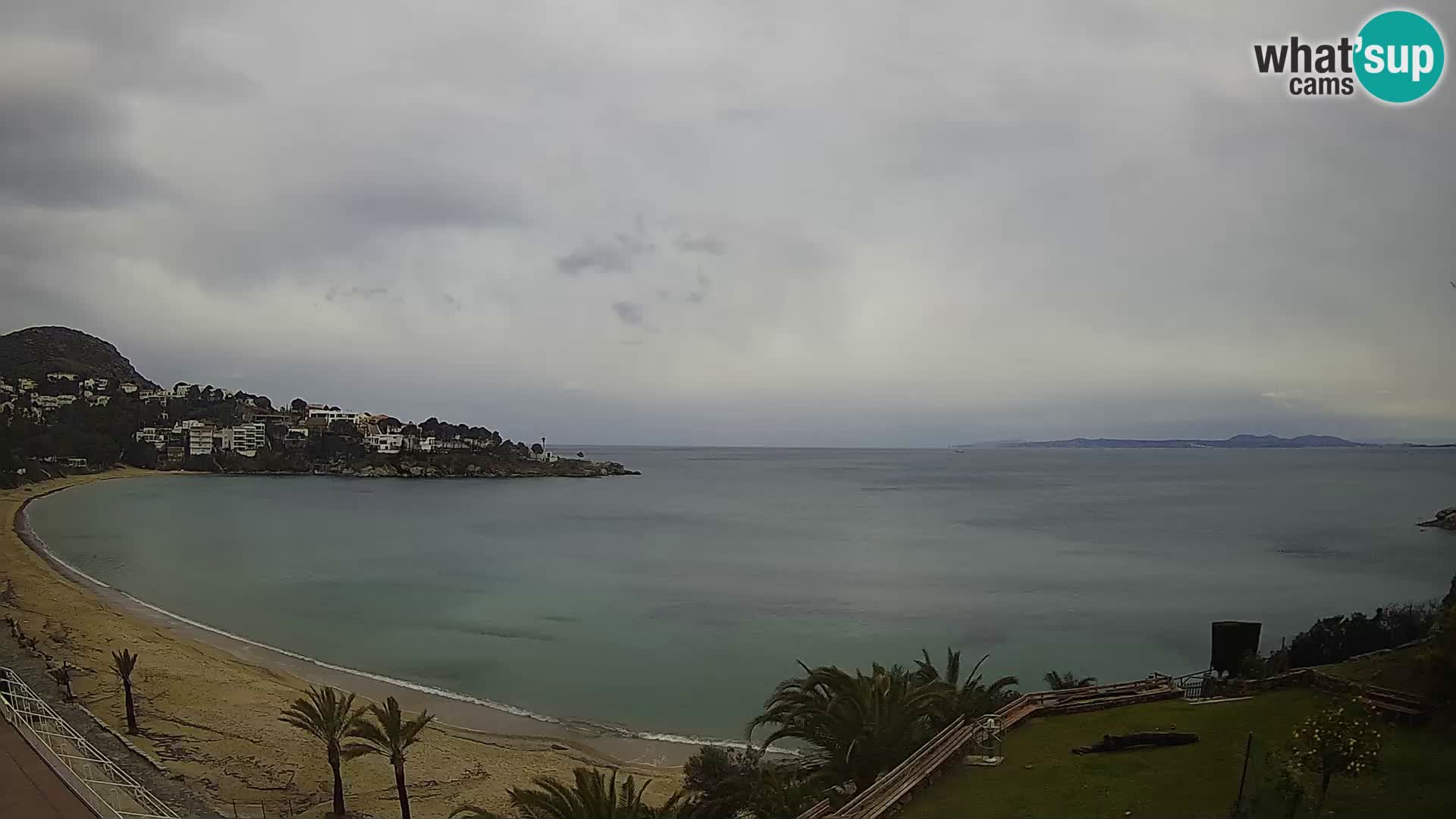 Playa de l’Almadrava camera en vivo Roses – Costa Brava – Espana