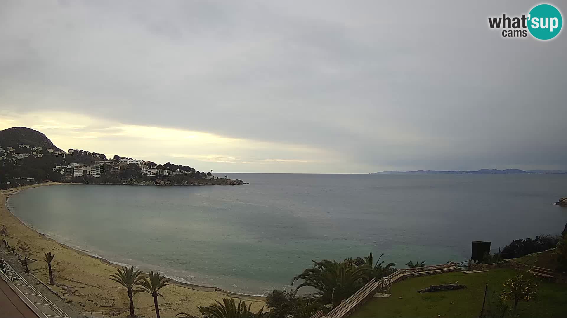 Plage de l’Almadrava Livecam Roses – Costa Brava – Espagne