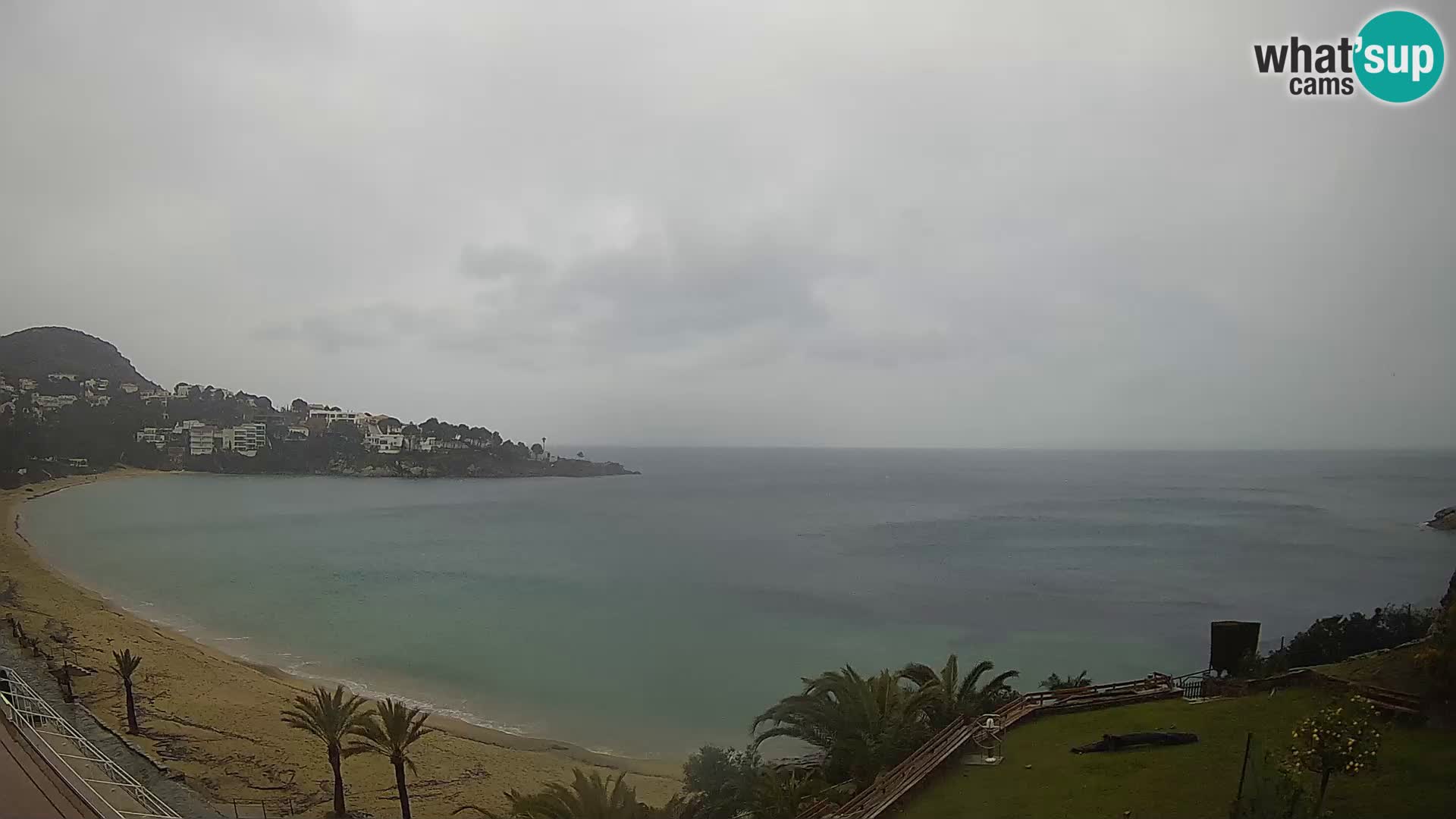 Platja de l’Almadrava beach Live Webcam Roses – Costa Brava – Spain