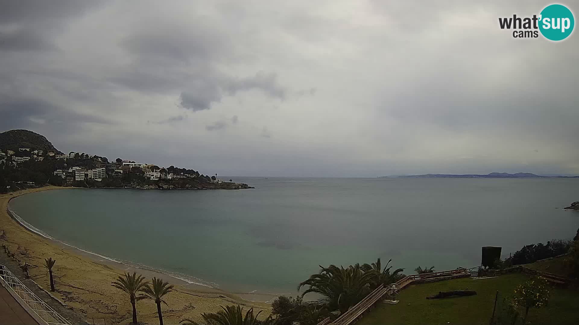 Platja de l’Almadrava beach Live Webcam Roses – Costa Brava – Spain