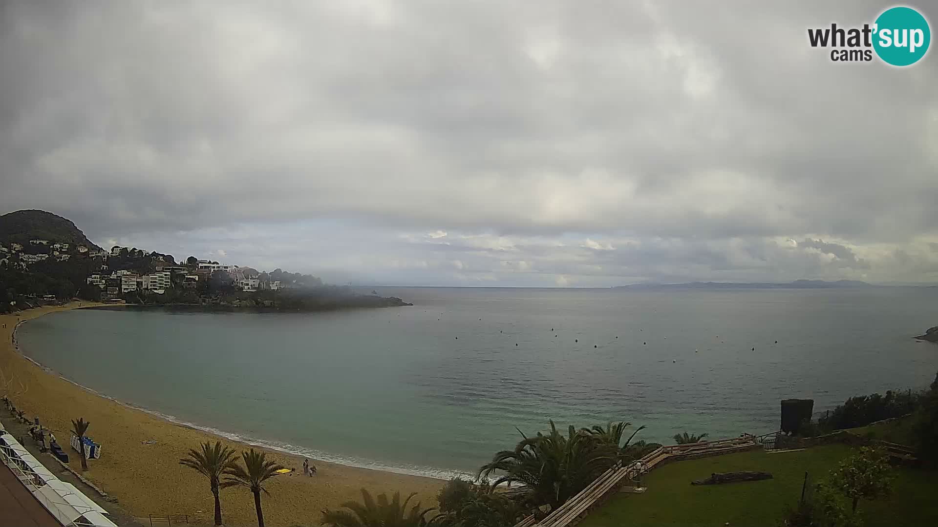 Plaža de l’Almadrava Spletna kamera Roses – Costa Brava – Španija
