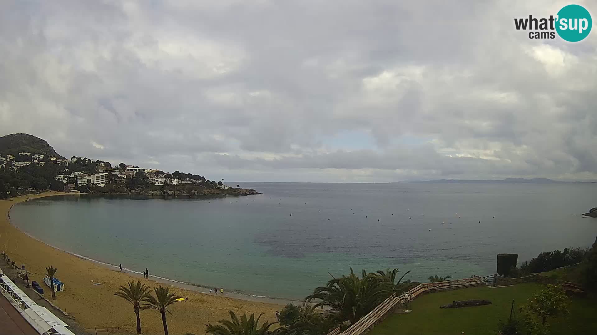 Plaža de l’Almadrava Spletna kamera Roses – Costa Brava – Španija