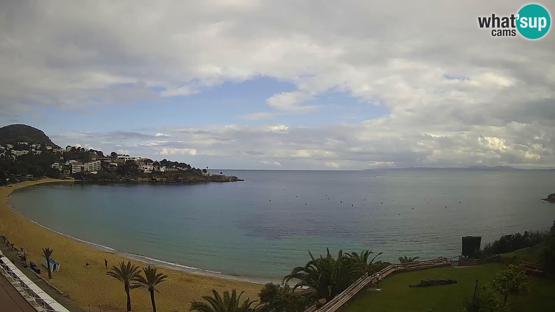 Playa de l’Almadrava camera en vivo Roses – Costa Brava – Espana