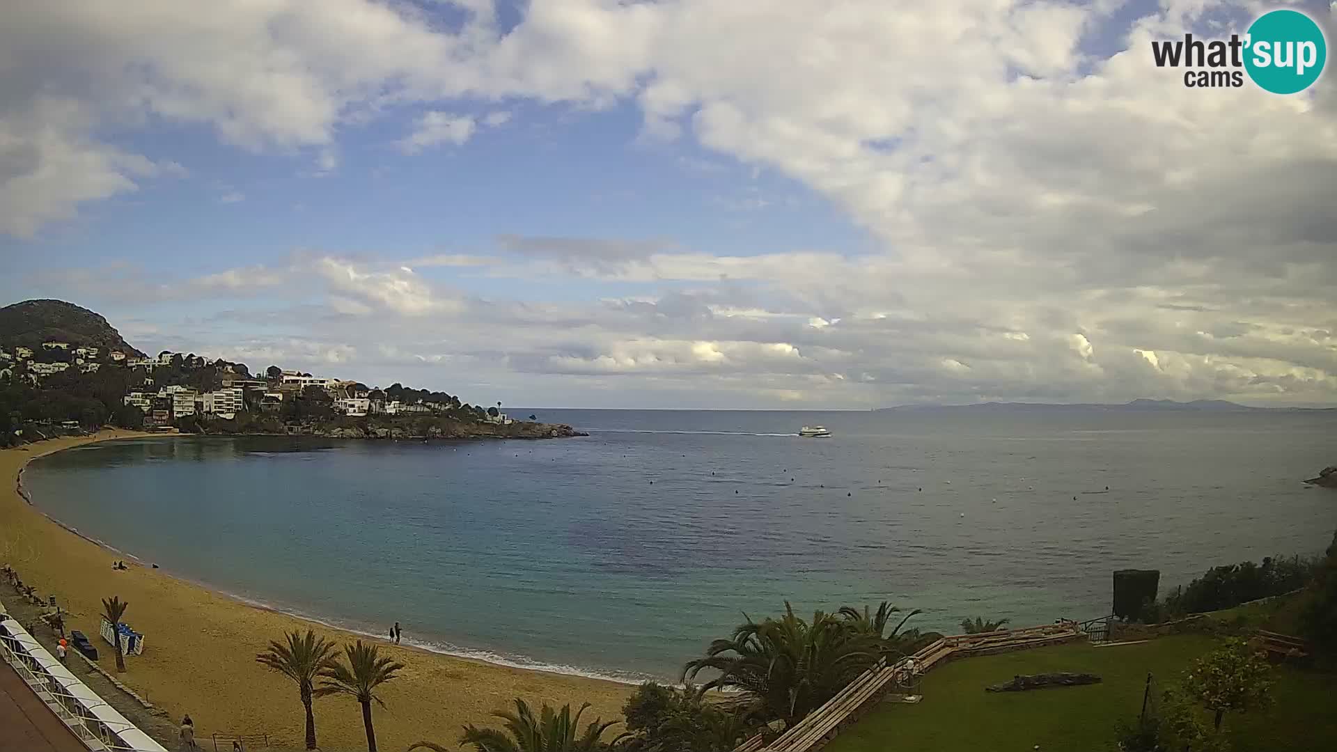 Plage de l’Almadrava Livecam Roses – Costa Brava – Espagne