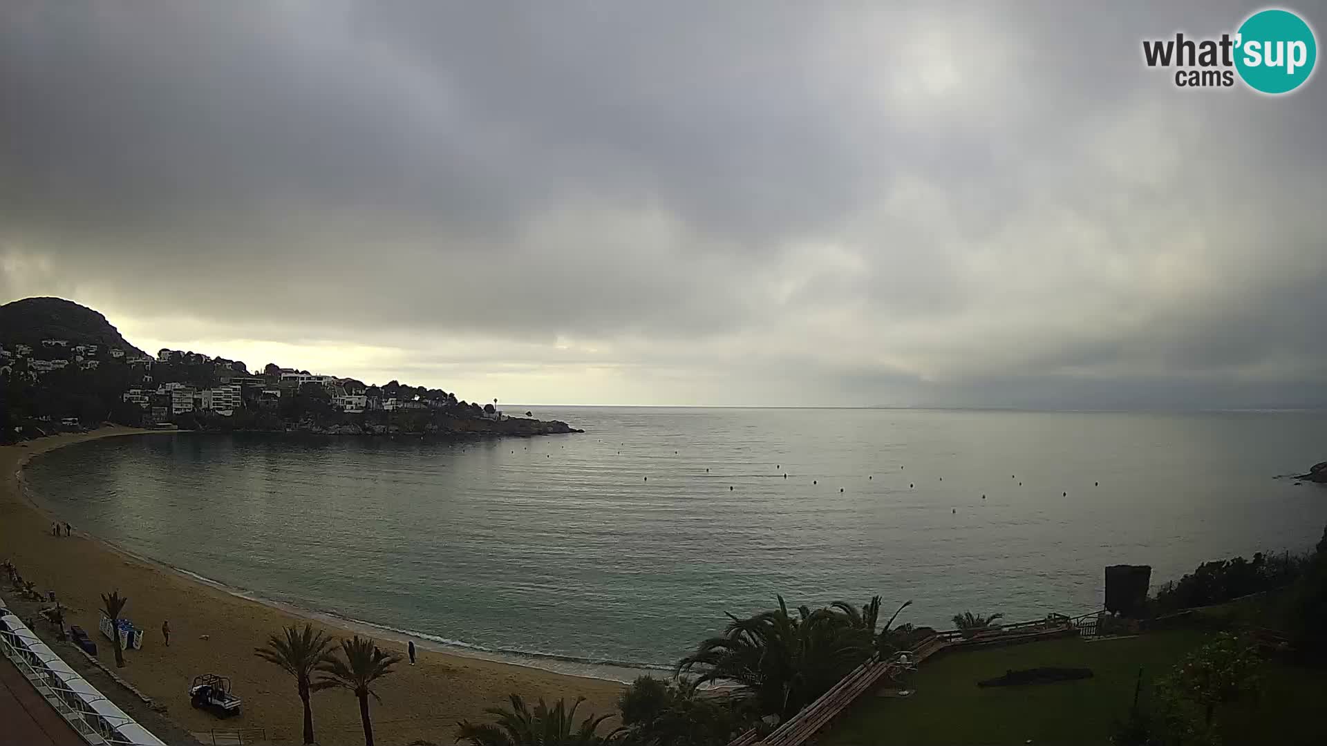 Plage de l’Almadrava Livecam Roses – Costa Brava – Espagne