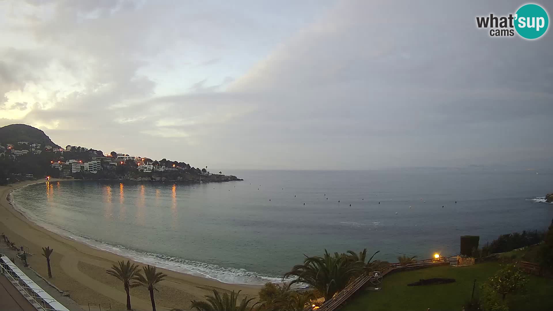 Platja de l’Almadrava Strand Webcam Roses – Costa Brava – Spanien