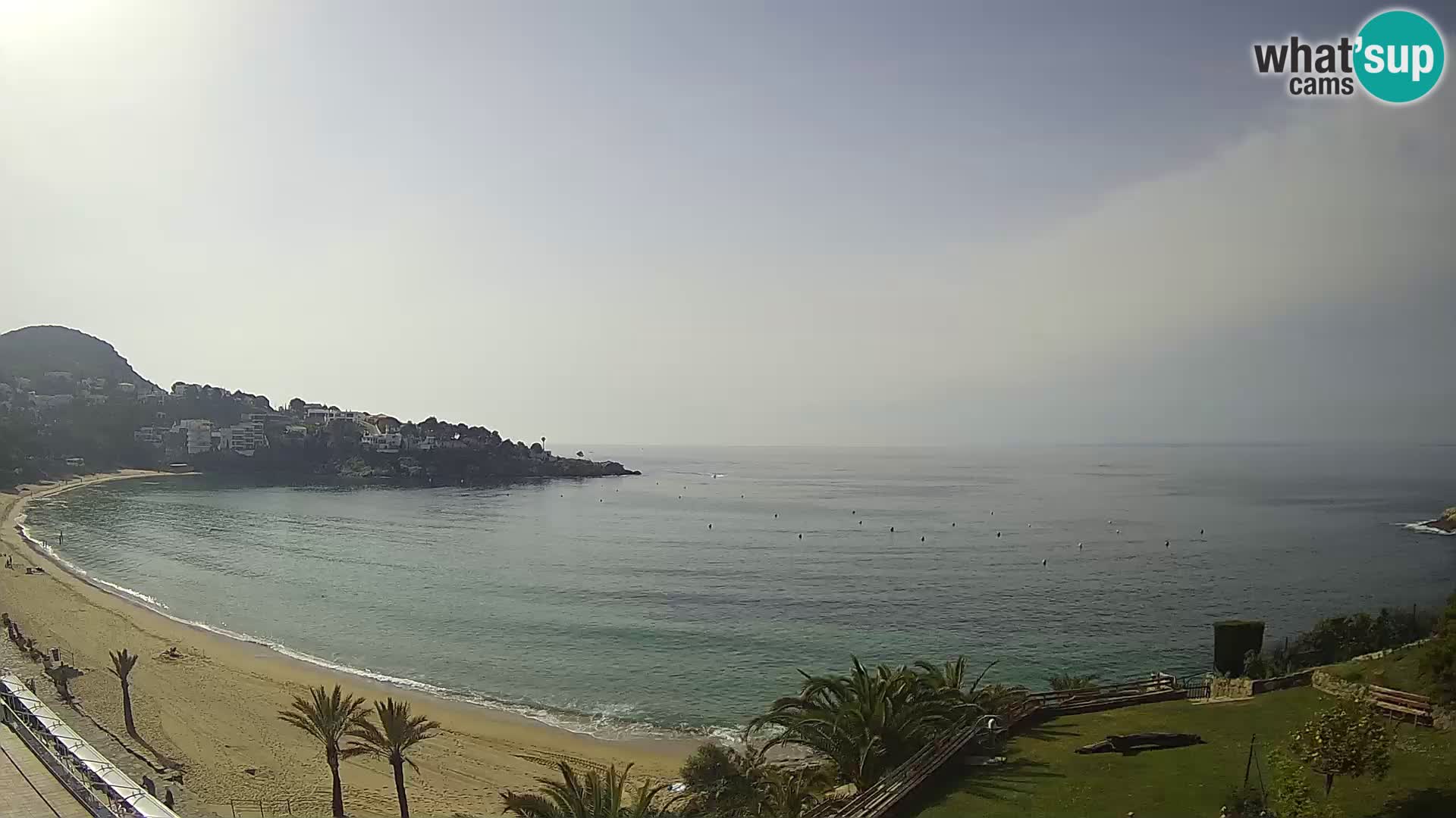 Platja de l’Almadrava Strand Webcam Roses – Costa Brava – Spanien