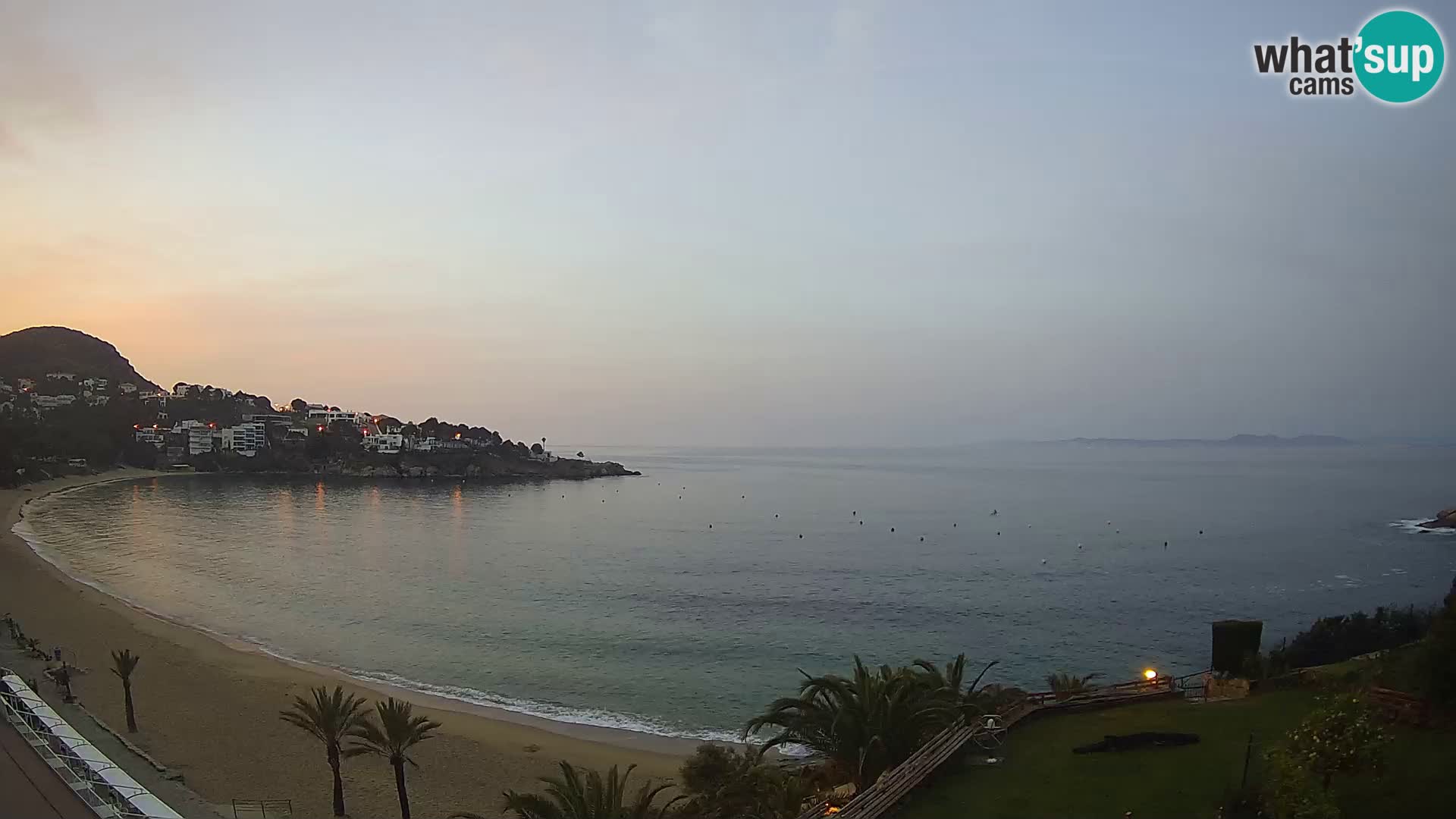 Platja de l’Almadrava beach Live Webcam Roses – Costa Brava – Spain