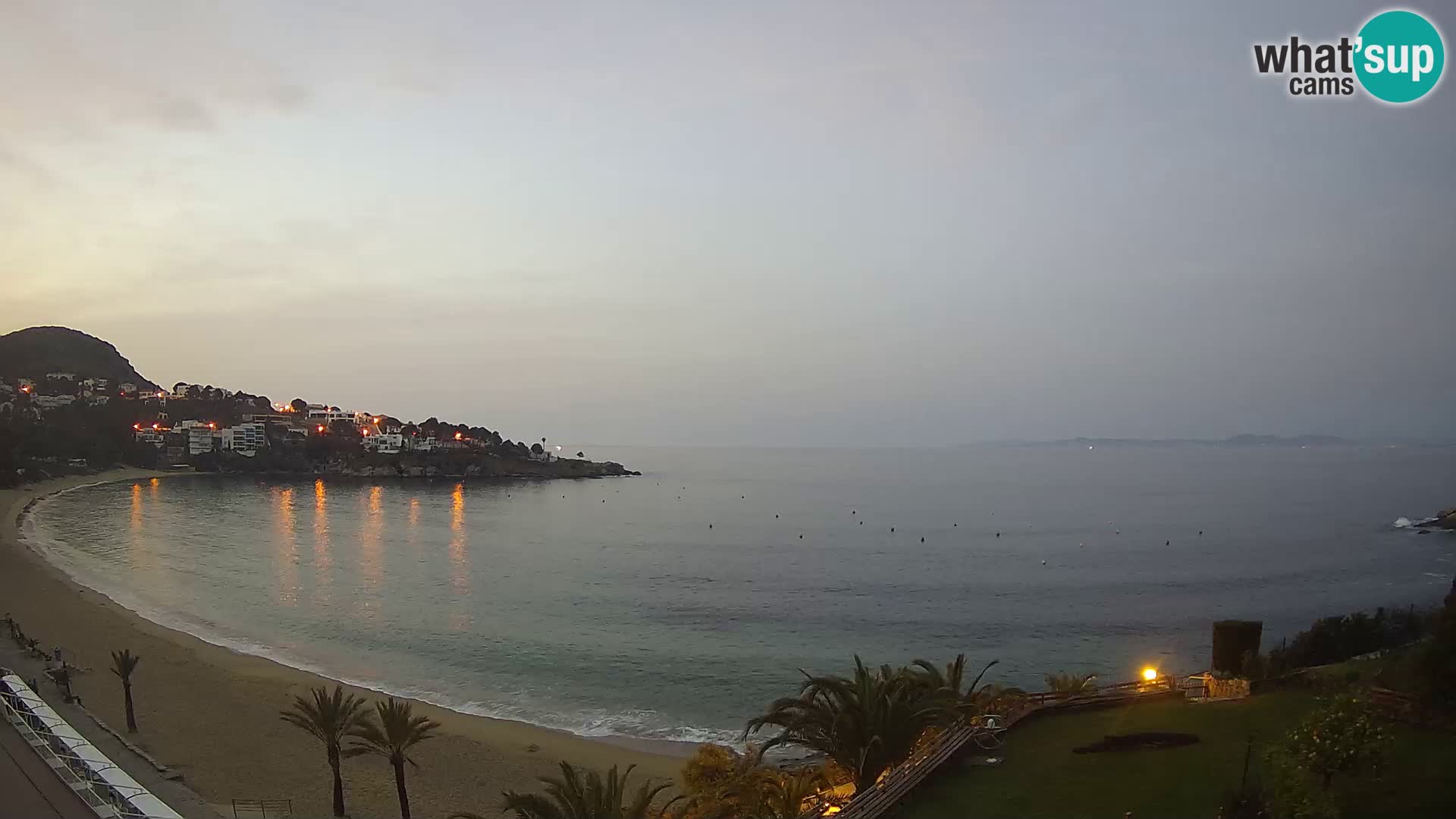 Plage de l’Almadrava Livecam Roses – Costa Brava – Espagne