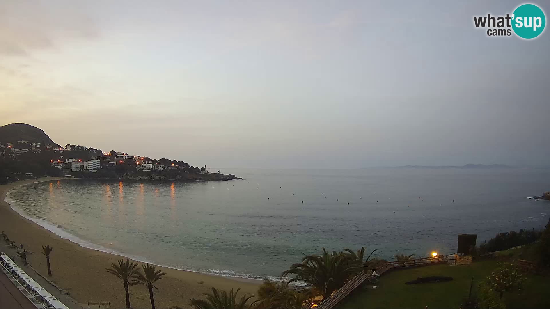 Platja de l’Almadrava Strand Webcam Roses – Costa Brava – Spanien