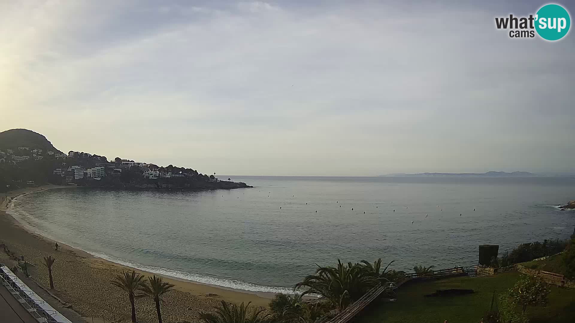 Platja de l’Almadrava Strand Webcam Roses – Costa Brava – Spanien
