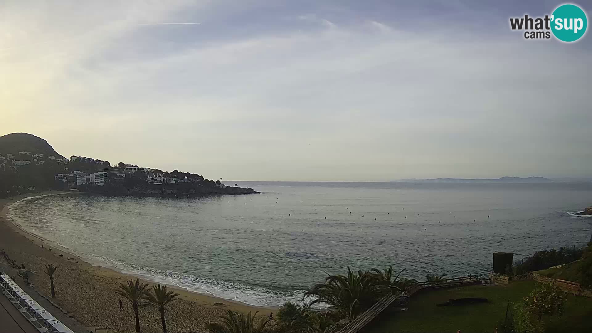 Playa de l’Almadrava camera en vivo Roses – Costa Brava – Espana