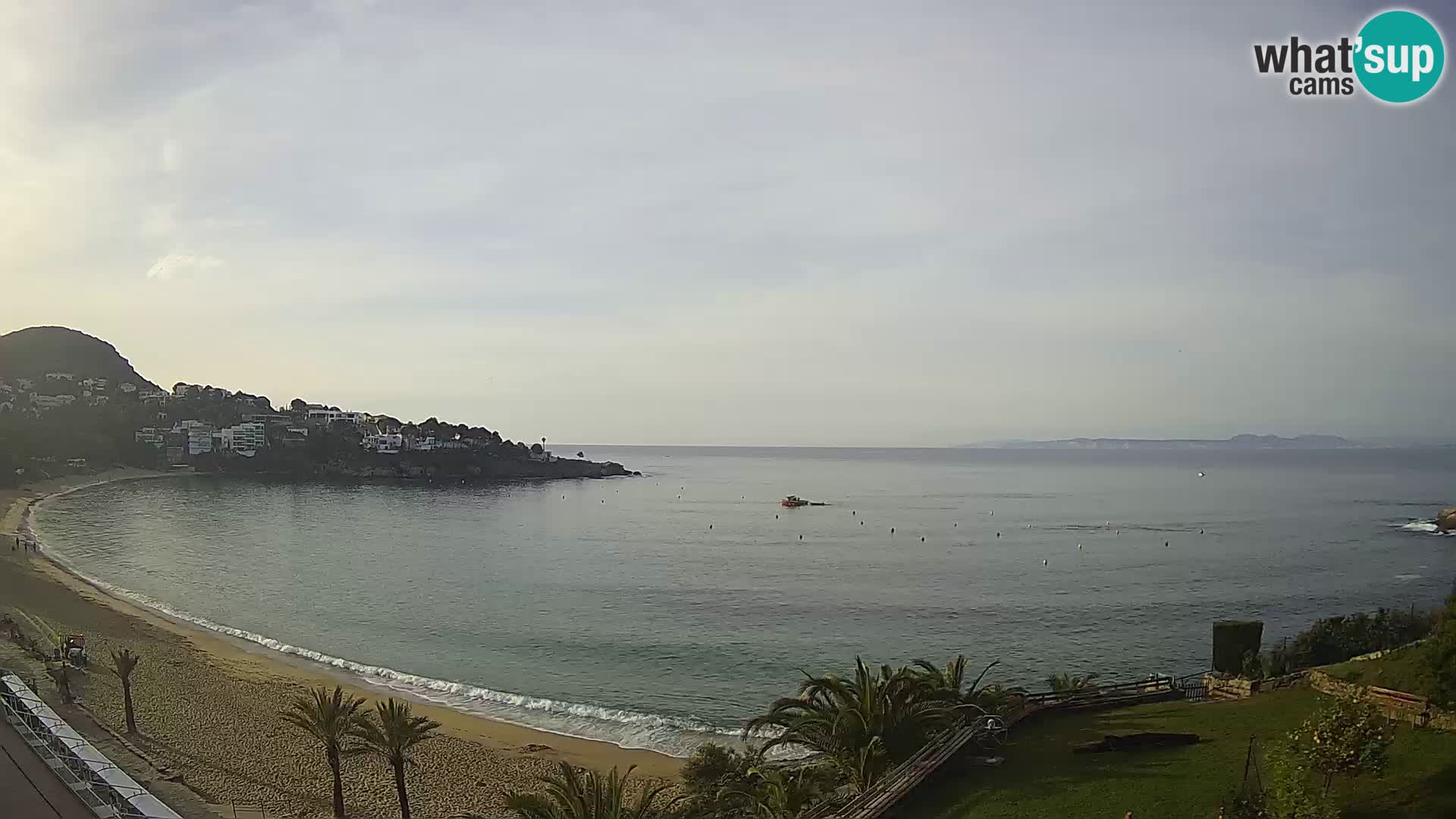 Platja de l’Almadrava Strand Webcam Roses – Costa Brava – Spanien