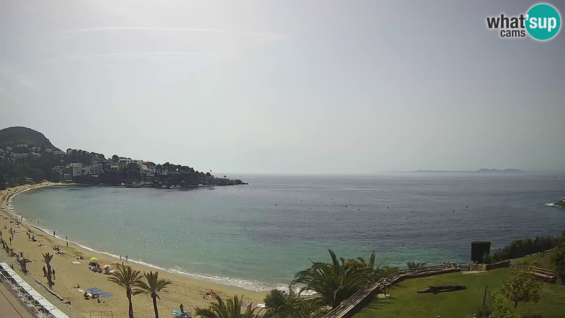 Plage de l’Almadrava Livecam Roses – Costa Brava – Espagne