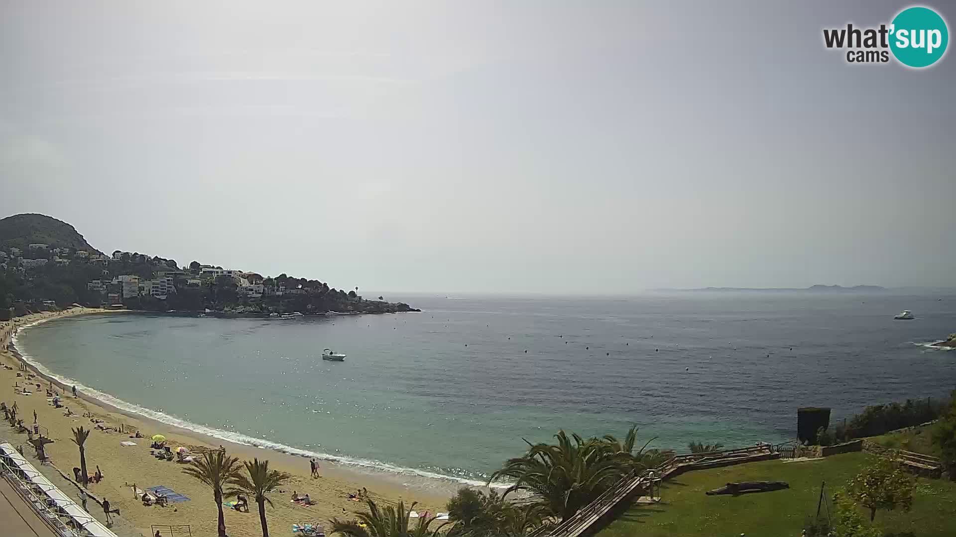 Plage de l’Almadrava Livecam Roses – Costa Brava – Espagne