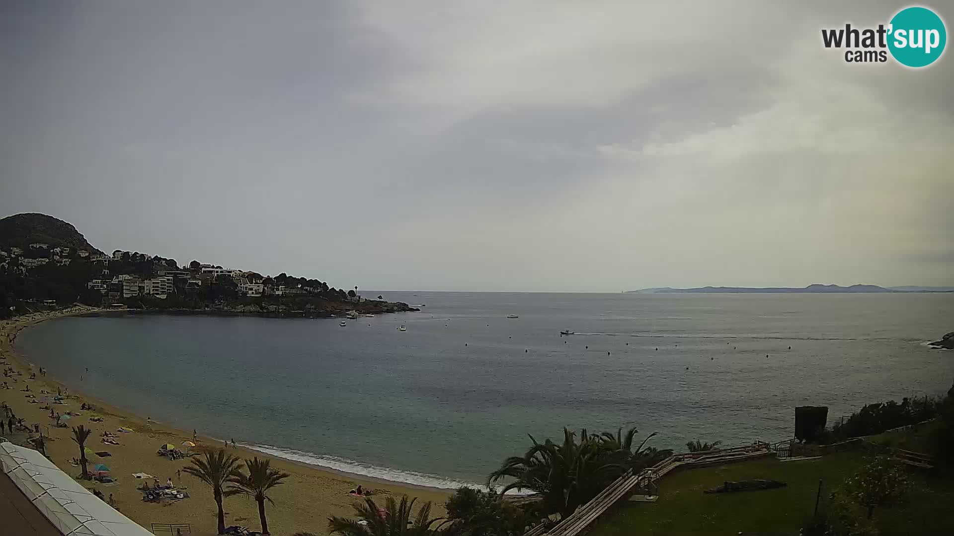 Platja de l’Almadrava Strand Webcam Roses – Costa Brava – Spanien