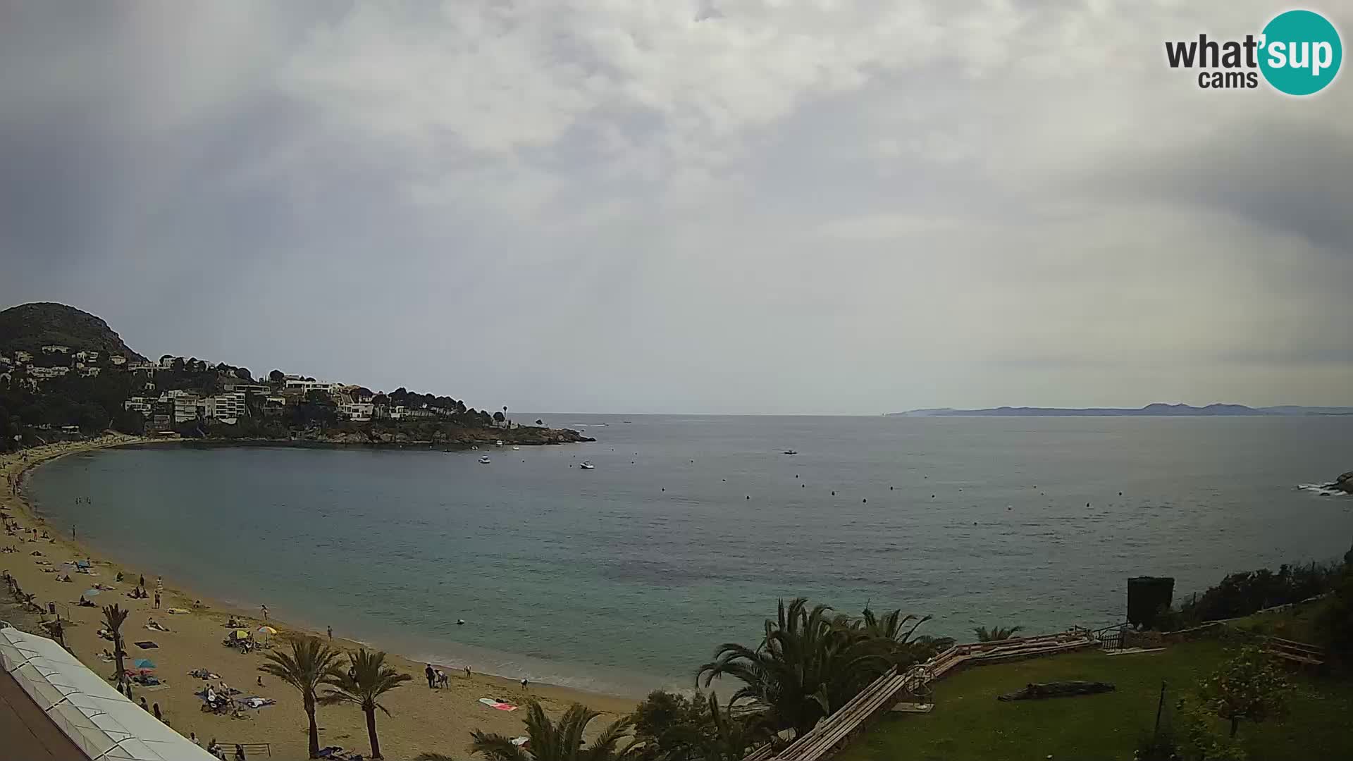 Platja de l’Almadrava Strand Webcam Roses – Costa Brava – Spanien
