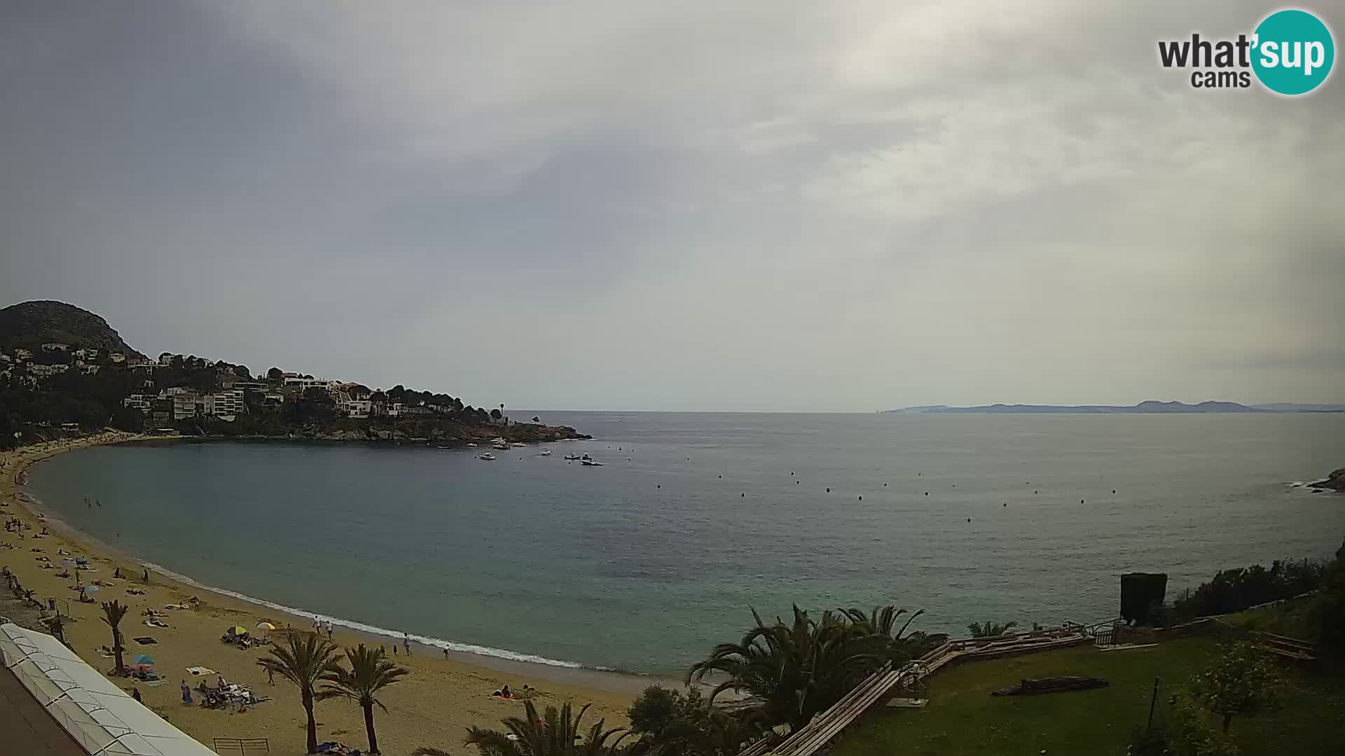 Platja de l’Almadrava Strand Webcam Roses – Costa Brava – Spanien