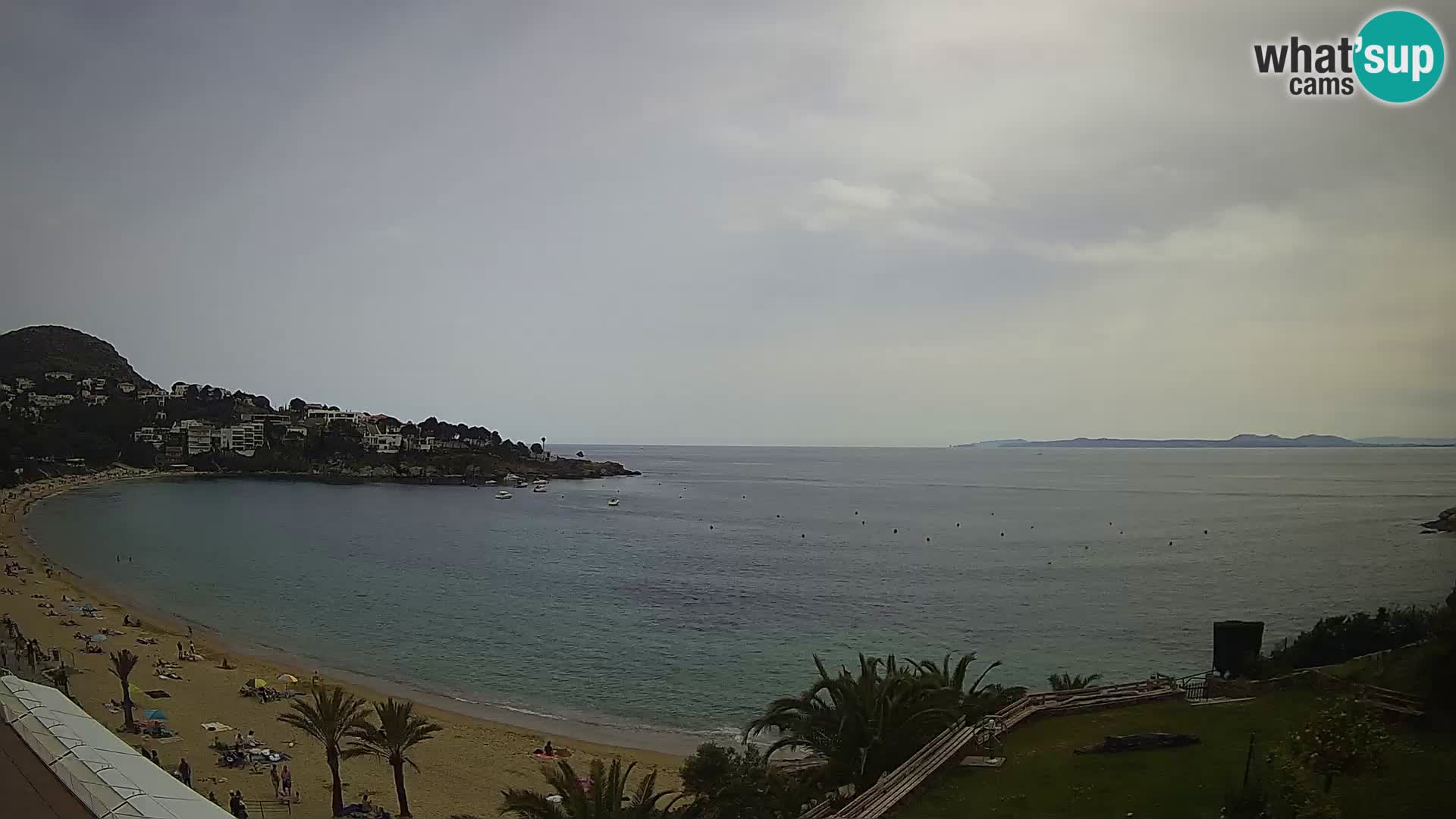 Platja de l’Almadrava Strand Webcam Roses – Costa Brava – Spanien