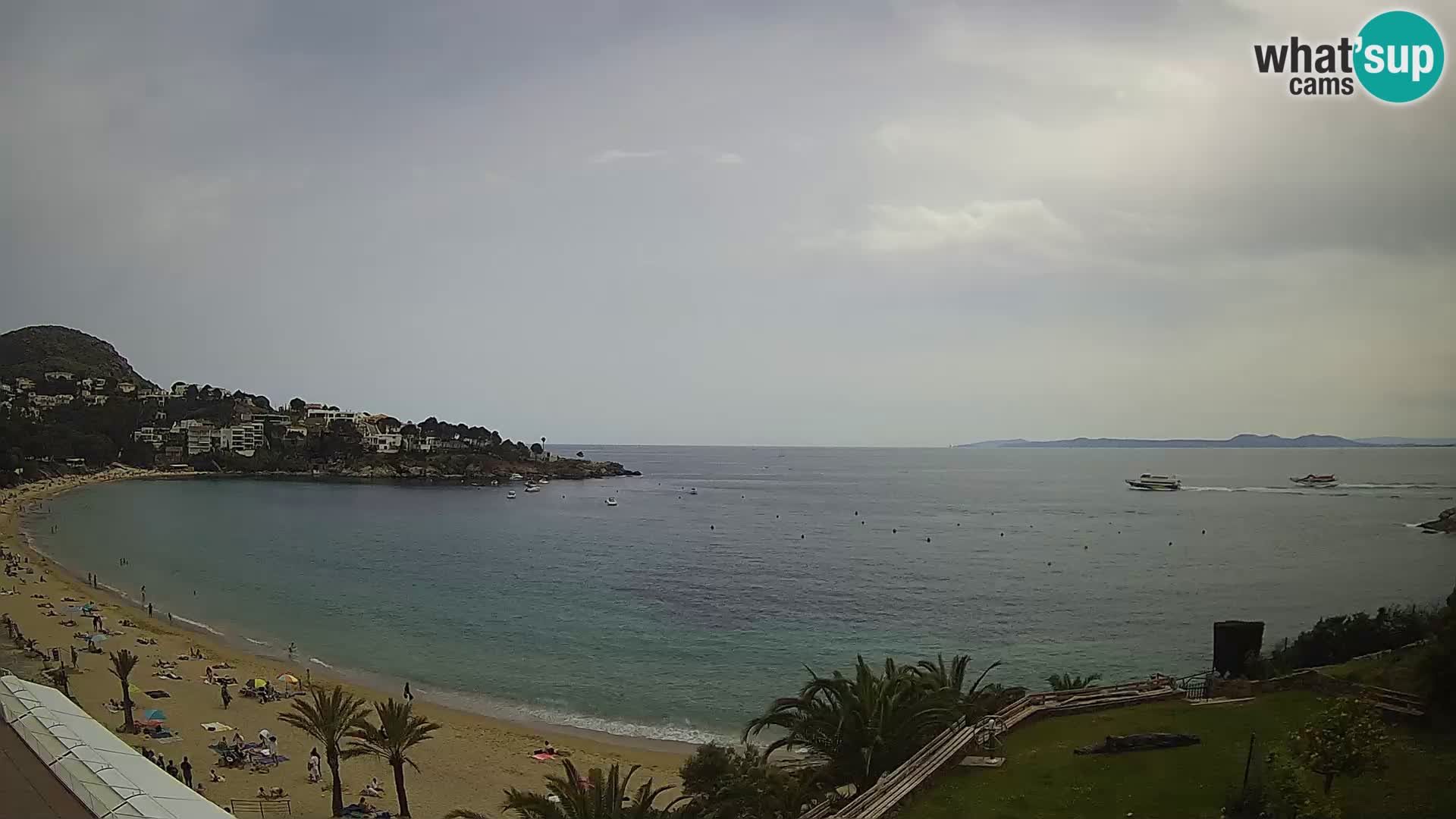 Platja de l’Almadrava Spiaggia Live Webcam Roses – Costa Brava – Spagna